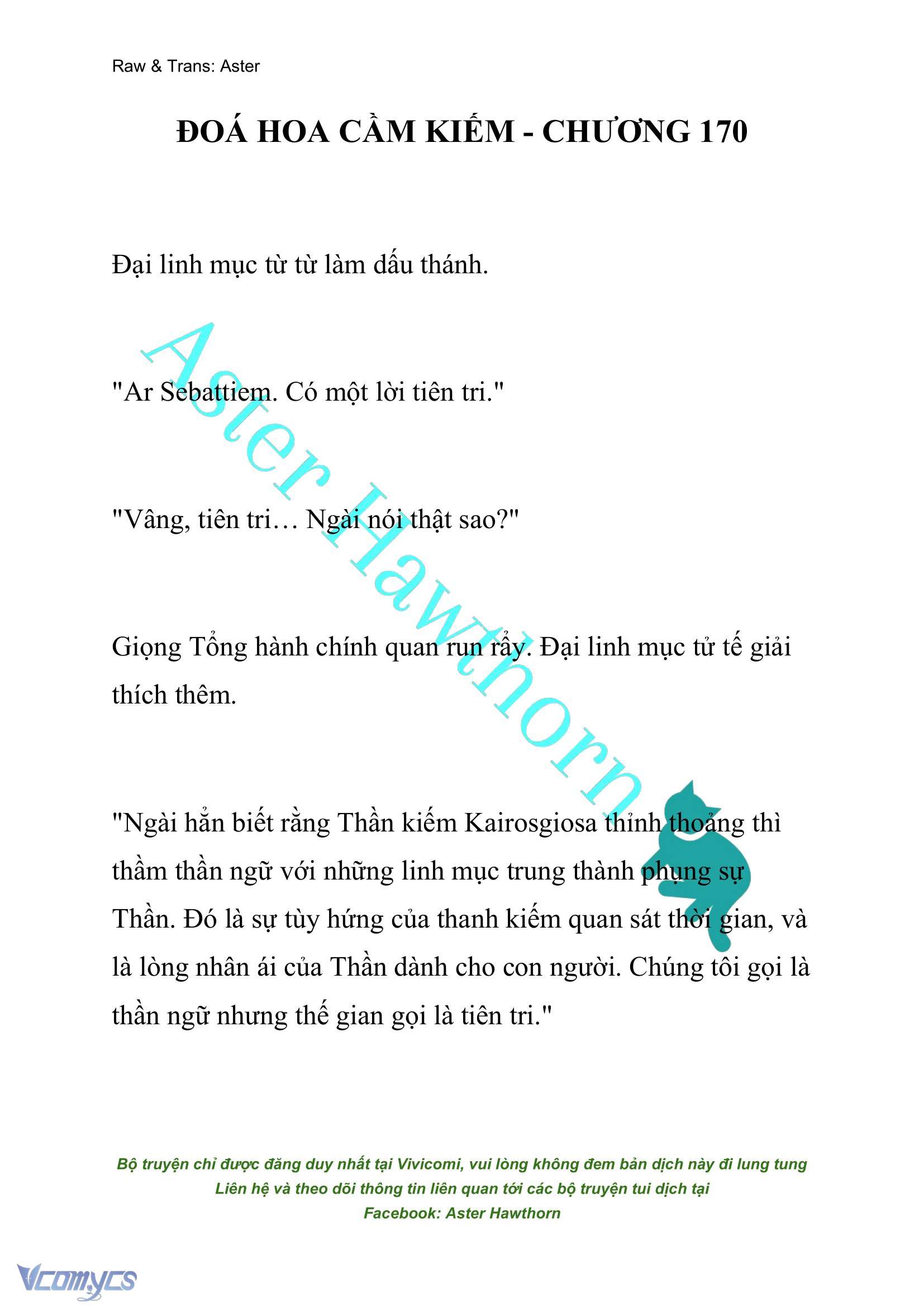 [NOVEL] Đóa Hoa Cầm Kiếm Chap 170 - Next Chap 171