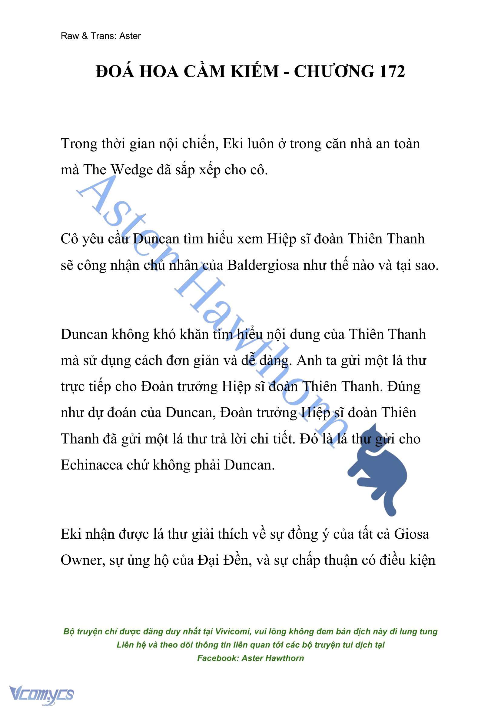 [NOVEL] Đóa Hoa Cầm Kiếm Chap 172 - Next Chap 173