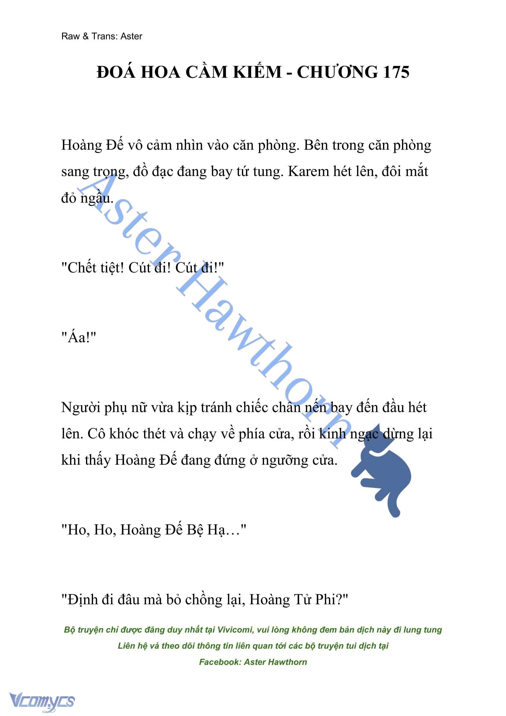 [NOVEL] Đóa Hoa Cầm Kiếm Chap 175 - Next Chap 176