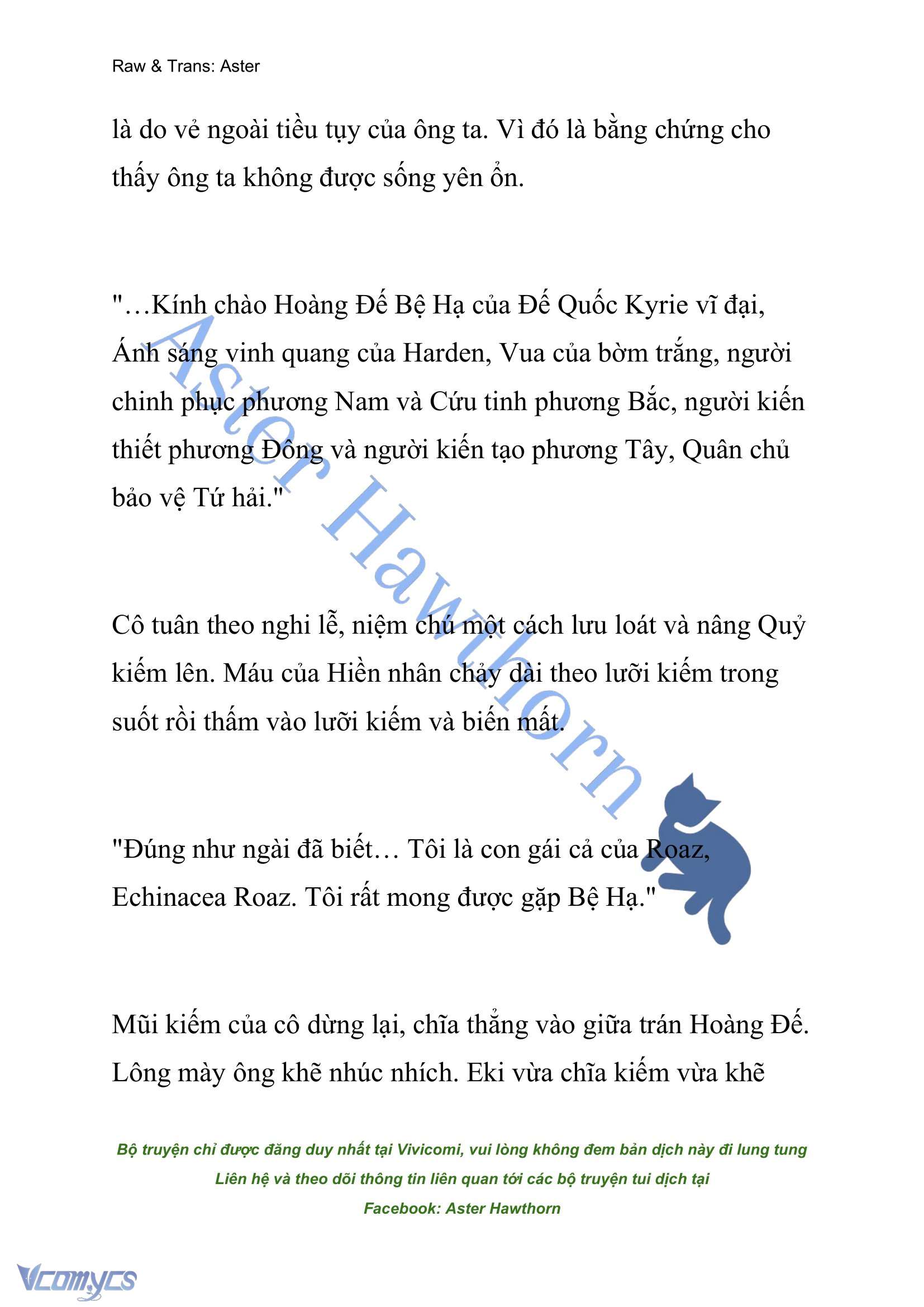 [NOVEL] Đóa Hoa Cầm Kiếm Chap 176 - Next Chap 177
