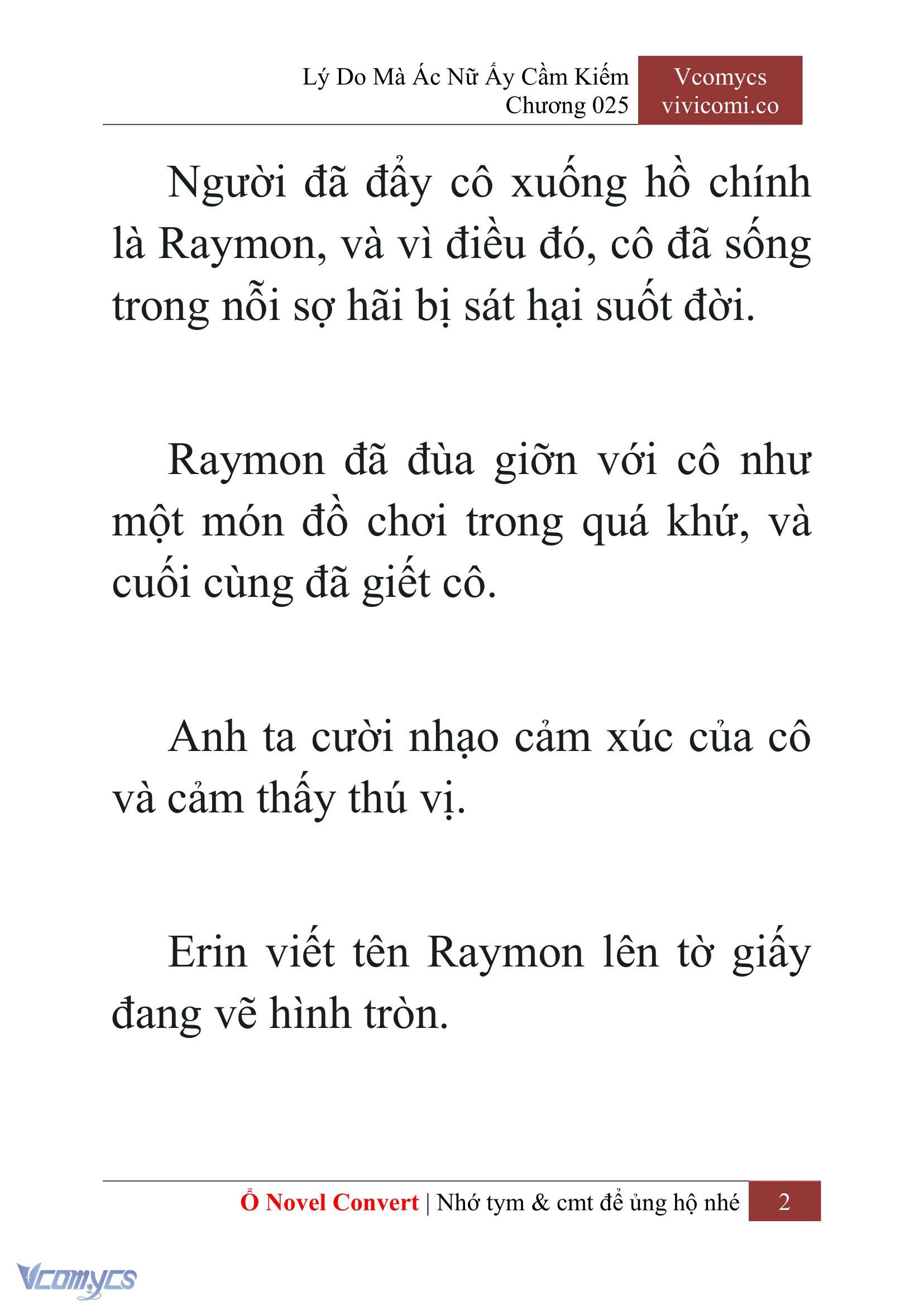 [Novel] Lý Do Mà Ác Nữ Ấy Cầm Kiếm Chap 25 - Next Chap 26
