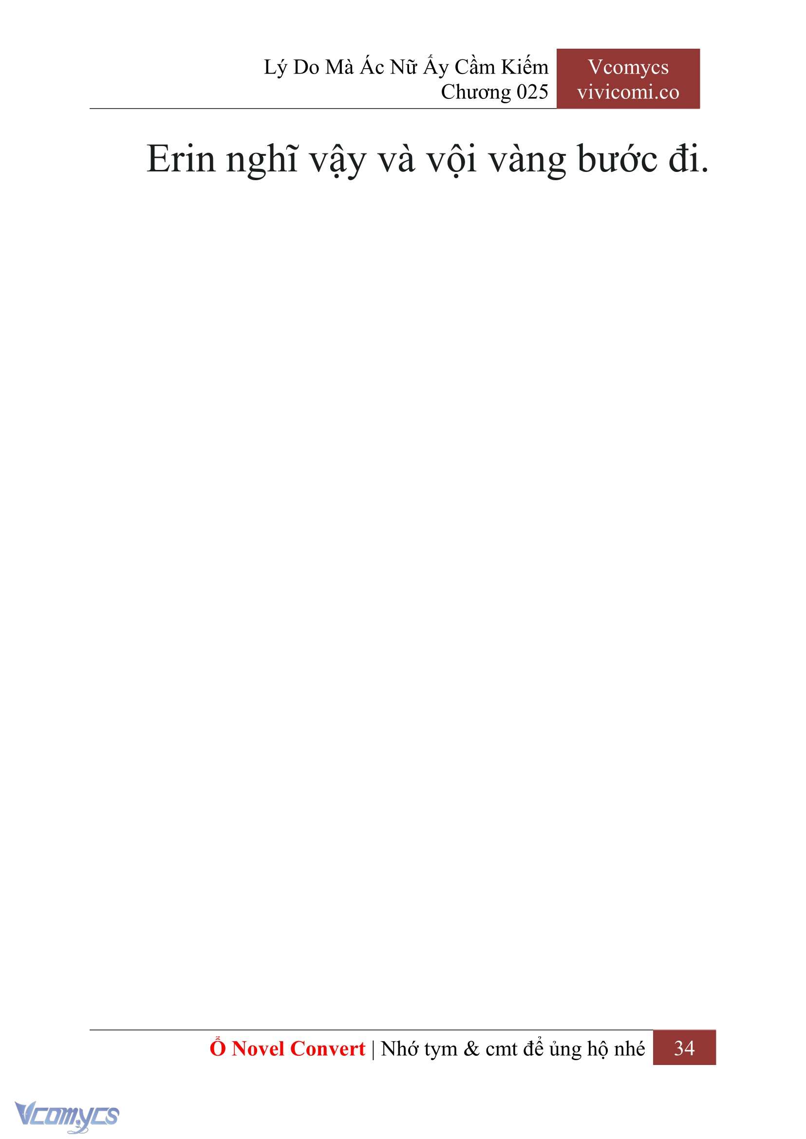 [Novel] Lý Do Mà Ác Nữ Ấy Cầm Kiếm Chap 25 - Next Chap 26