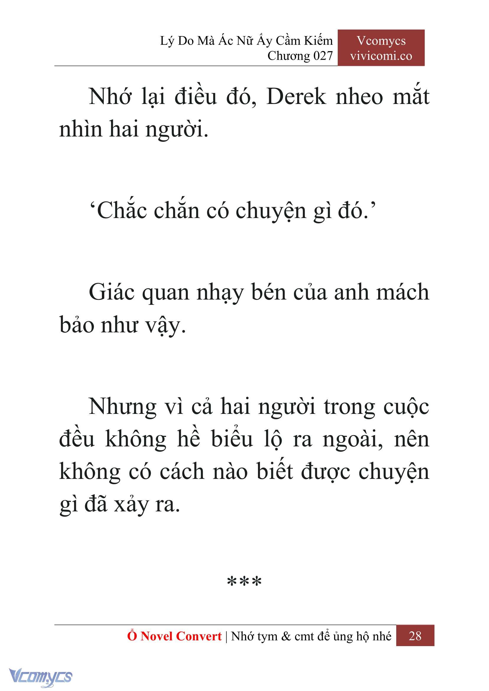 [Novel] Lý Do Mà Ác Nữ Ấy Cầm Kiếm Chap 27 - Next Chap 28