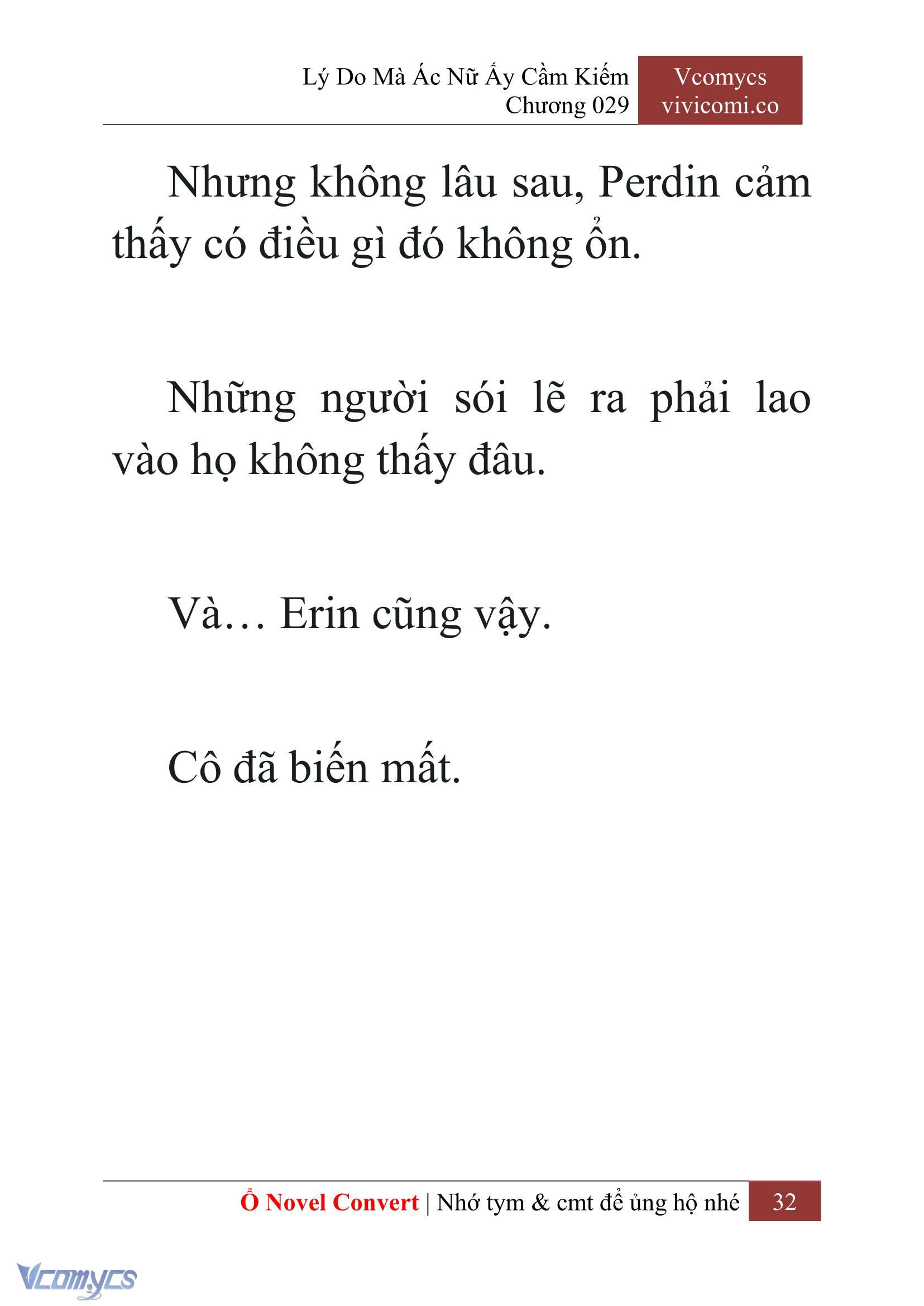 [Novel] Lý Do Mà Ác Nữ Ấy Cầm Kiếm Chap 29 - Next Chap 30