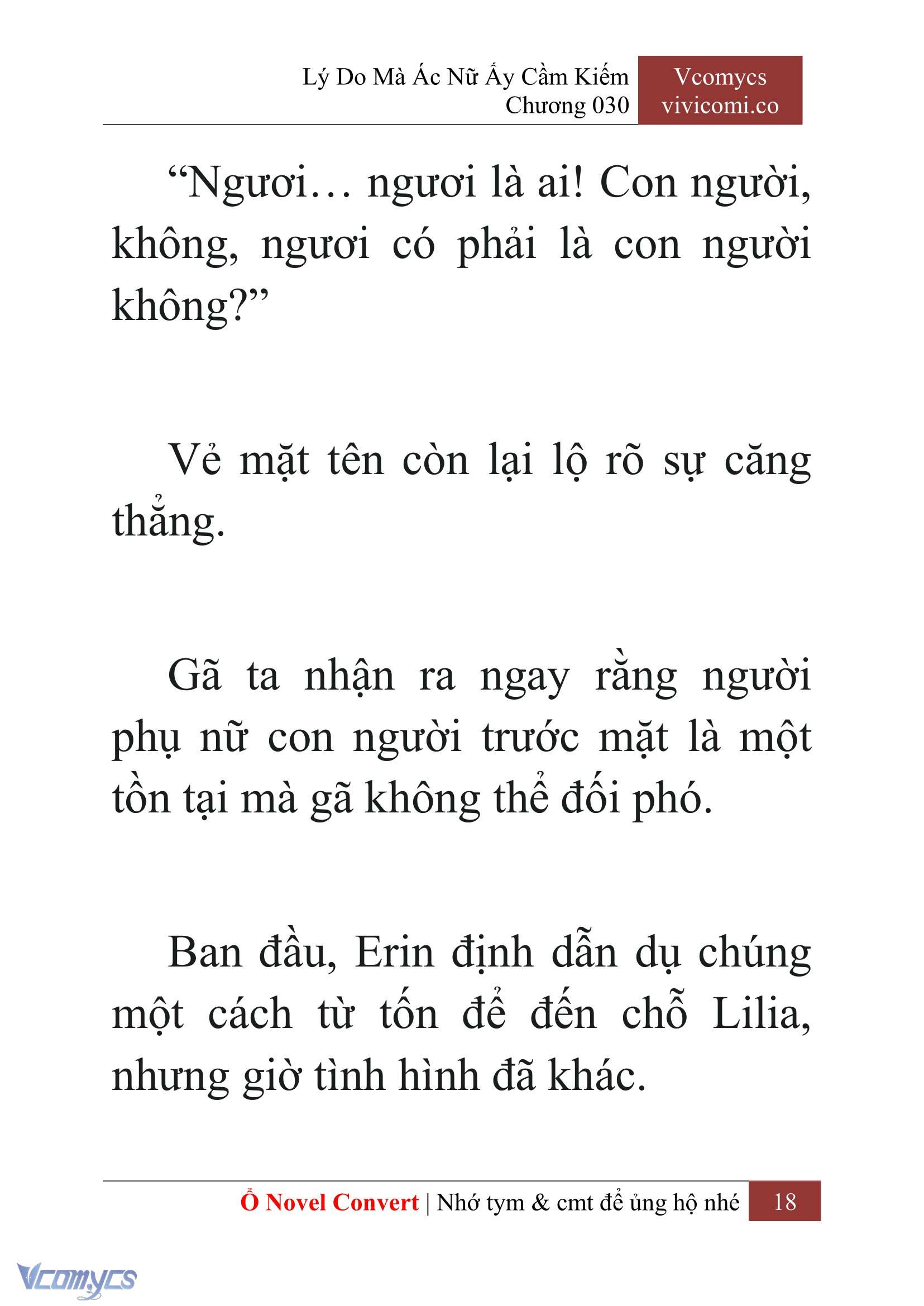 [Novel] Lý Do Mà Ác Nữ Ấy Cầm Kiếm Chap 30 - Next Chap 31