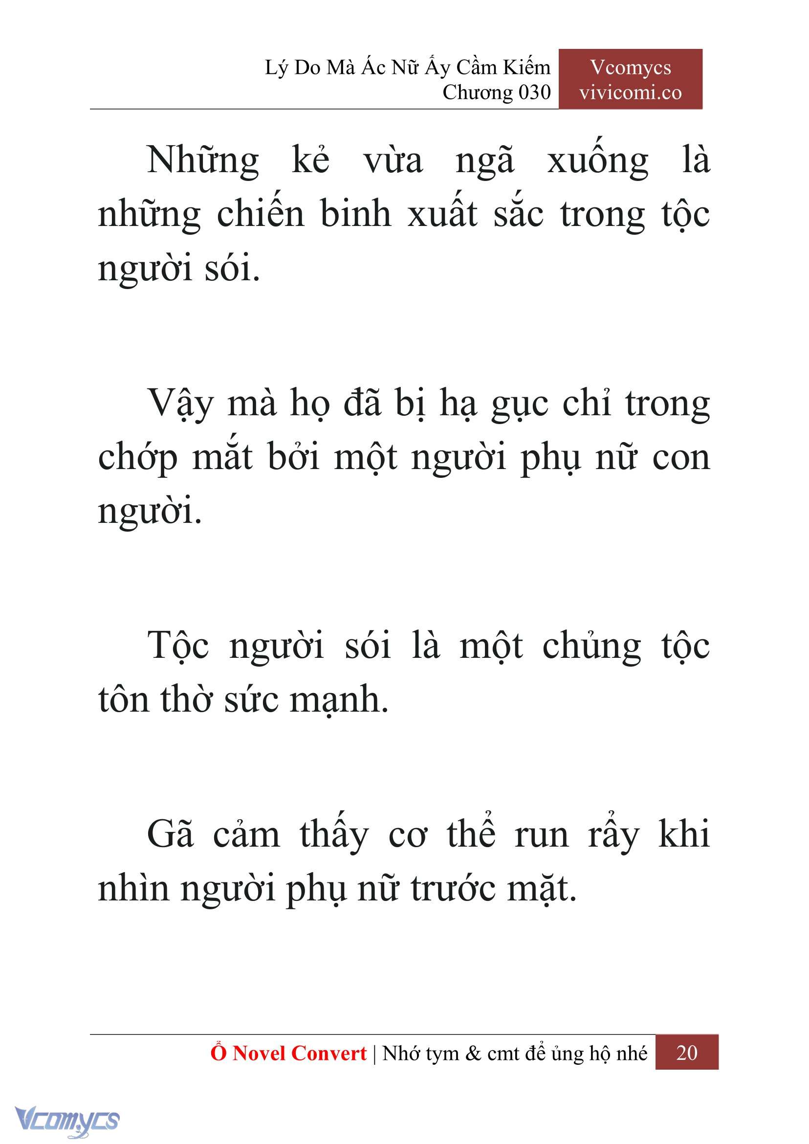 [Novel] Lý Do Mà Ác Nữ Ấy Cầm Kiếm Chap 30 - Next Chap 31