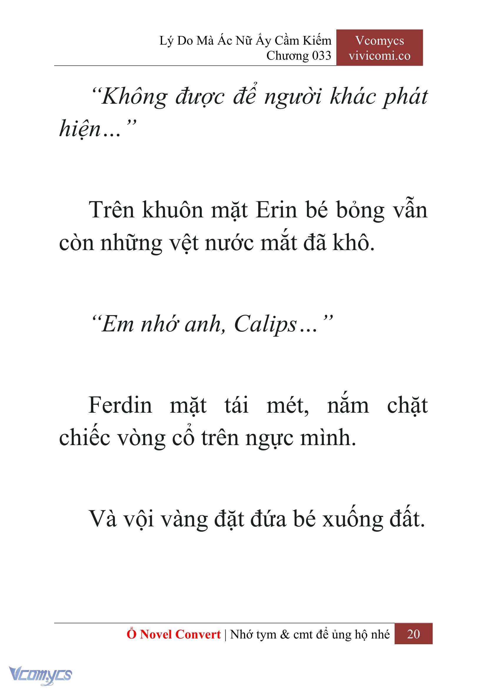 [Novel] Lý Do Mà Ác Nữ Ấy Cầm Kiếm Chap 33 - Next Chap 34