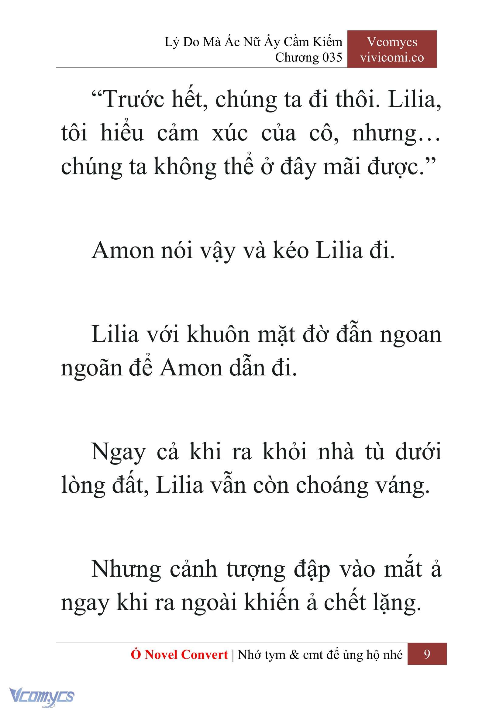 [Novel] Lý Do Mà Ác Nữ Ấy Cầm Kiếm Chap 35 - Next Chap 36