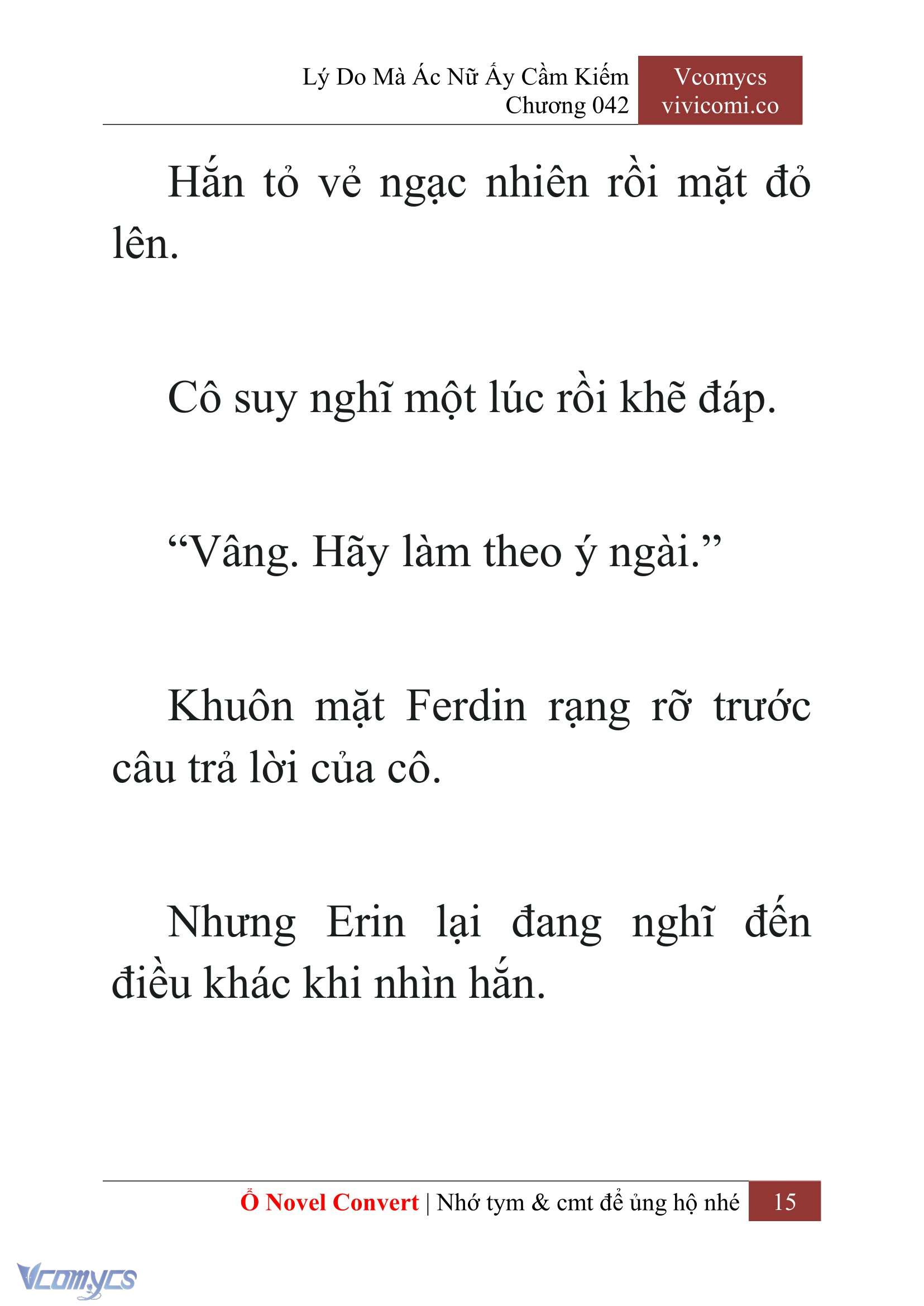 [Novel] Lý Do Mà Ác Nữ Ấy Cầm Kiếm Chap 42 - Next Chap 43