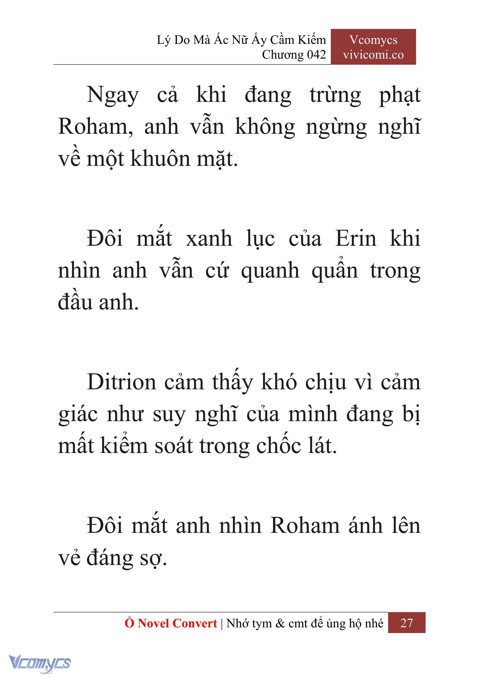 [Novel] Lý Do Mà Ác Nữ Ấy Cầm Kiếm Chap 42 - Next Chap 43