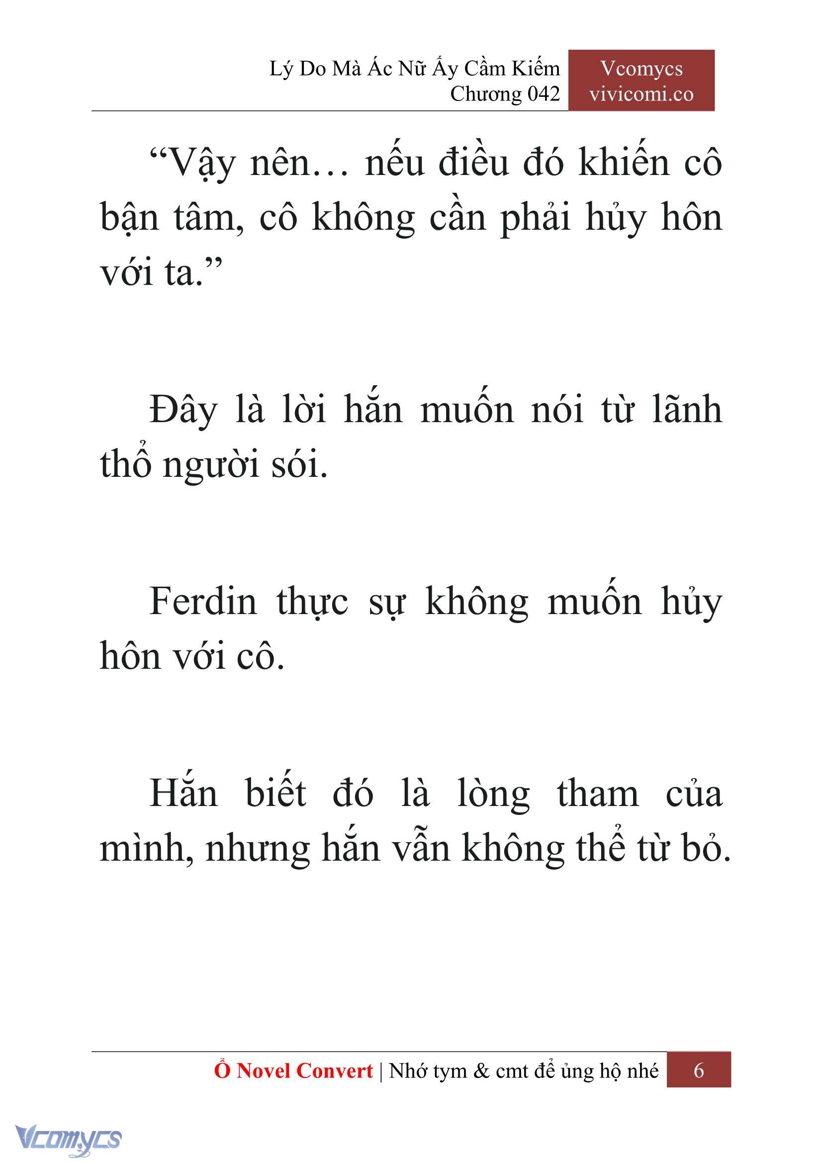 [Novel] Lý Do Mà Ác Nữ Ấy Cầm Kiếm Chap 42 - Next Chap 43