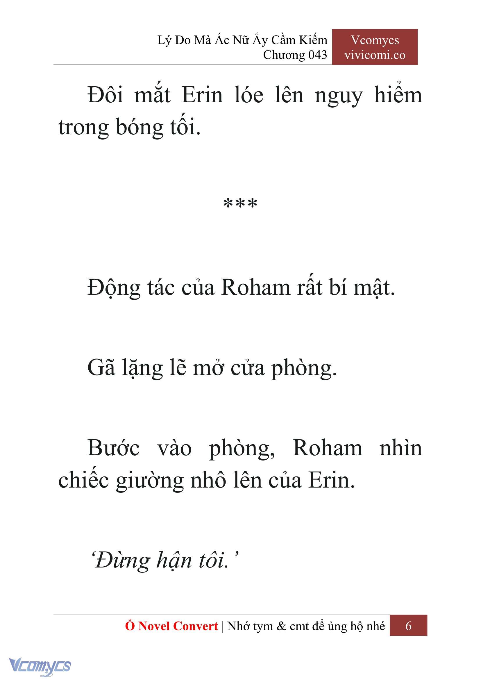 [Novel] Lý Do Mà Ác Nữ Ấy Cầm Kiếm Chap 43 - Next Chap 44