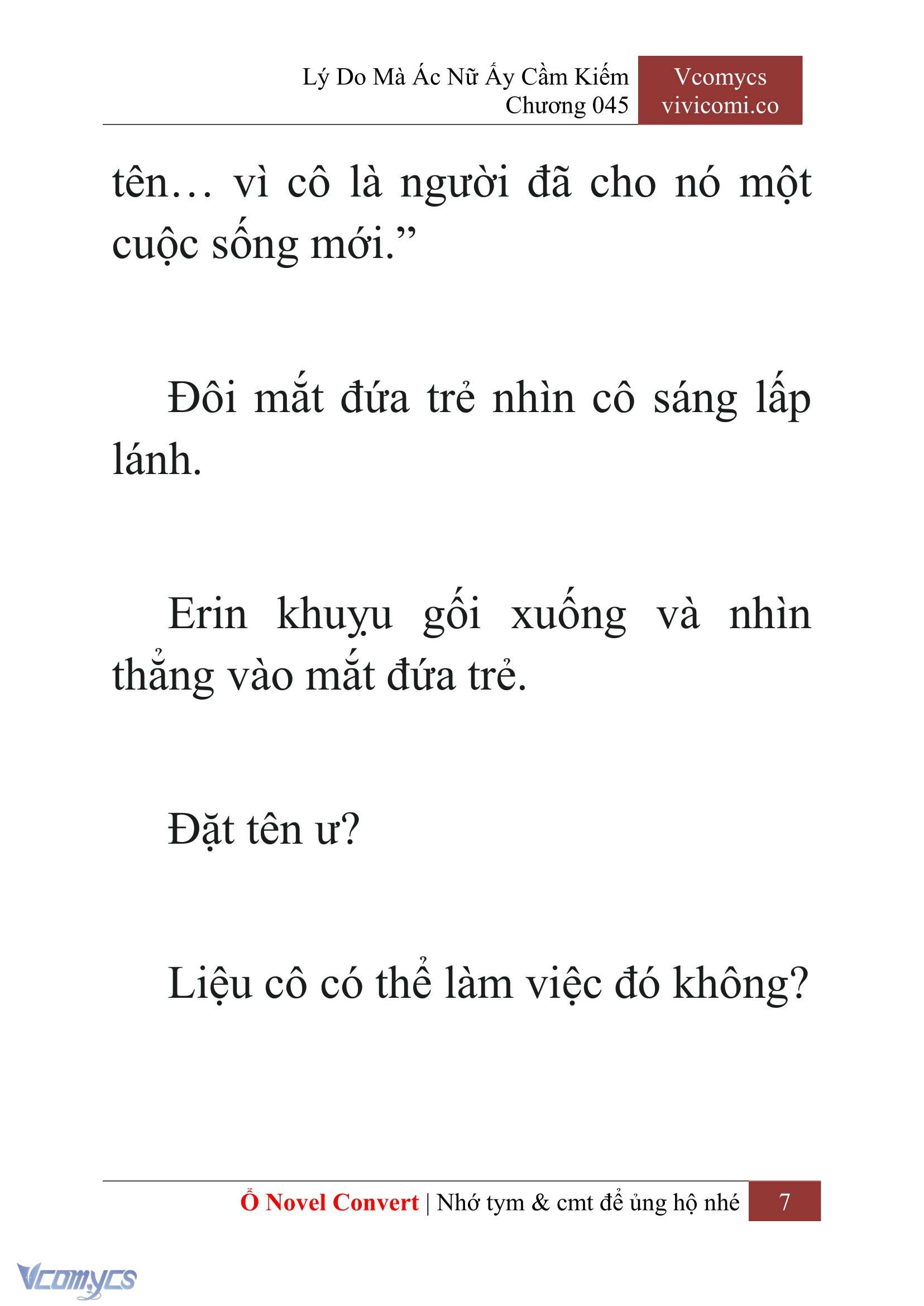 [Novel] Lý Do Mà Ác Nữ Ấy Cầm Kiếm Chap 45 - Next Chap 46