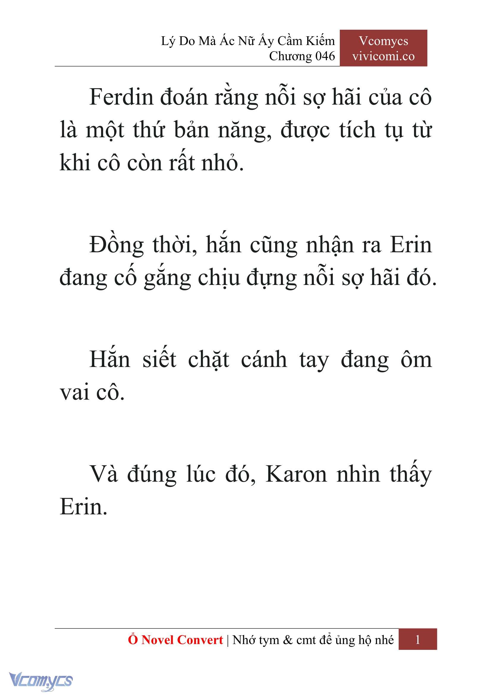 [Novel] Lý Do Mà Ác Nữ Ấy Cầm Kiếm Chap 46 - Next Chap 47