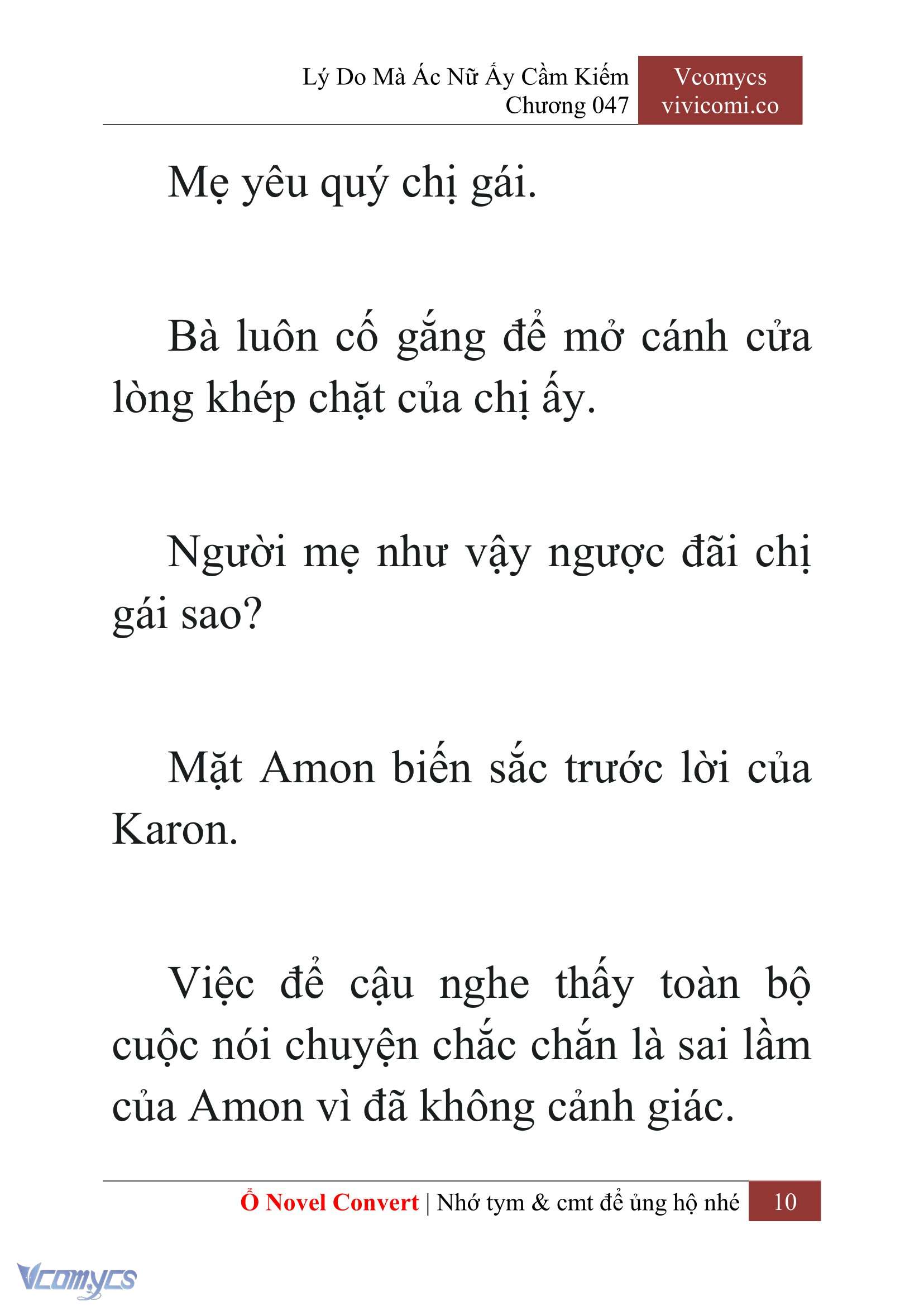 [Novel] Lý Do Mà Ác Nữ Ấy Cầm Kiếm Chap 47 - Next Chap 48