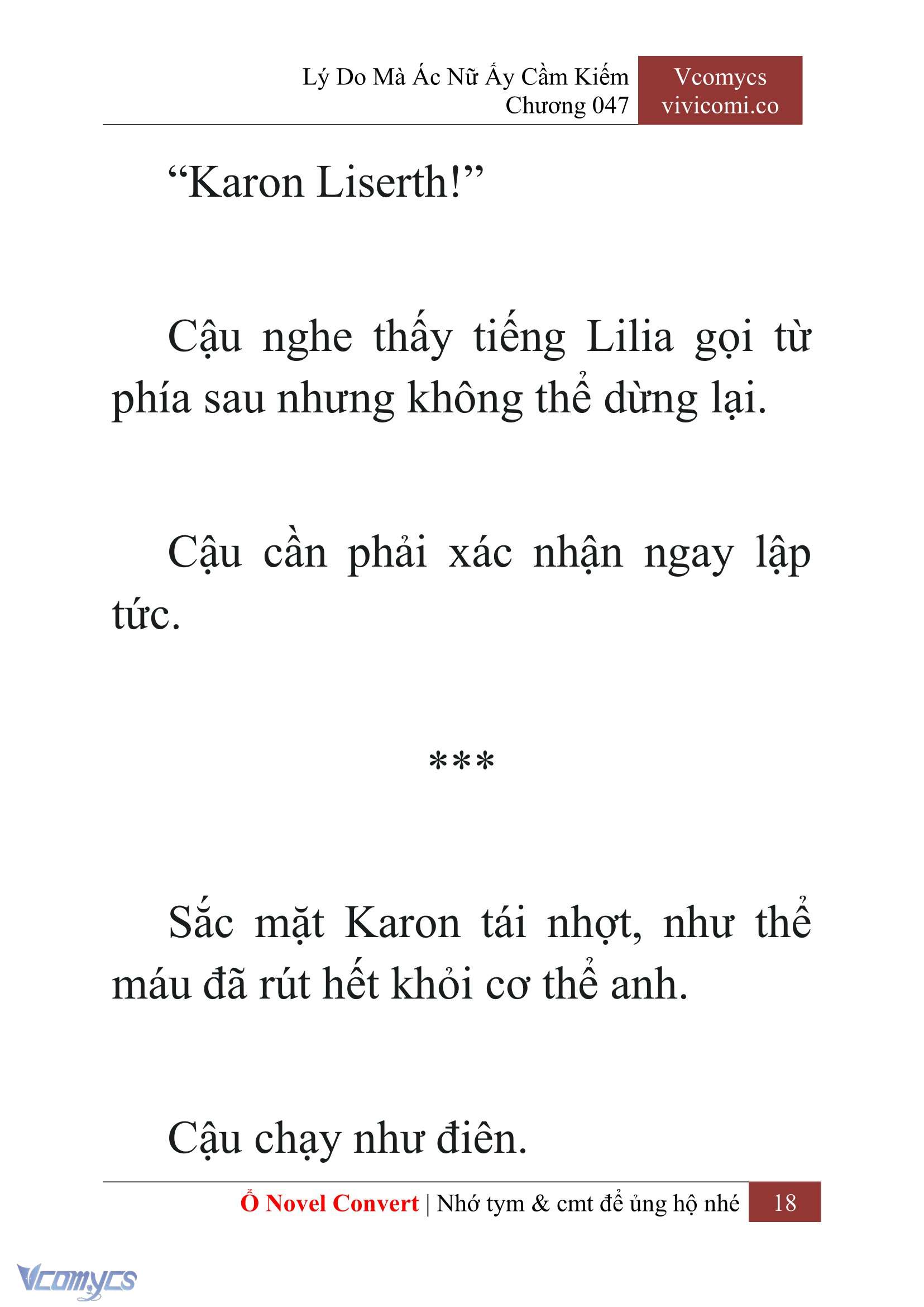 [Novel] Lý Do Mà Ác Nữ Ấy Cầm Kiếm Chap 47 - Next Chap 48