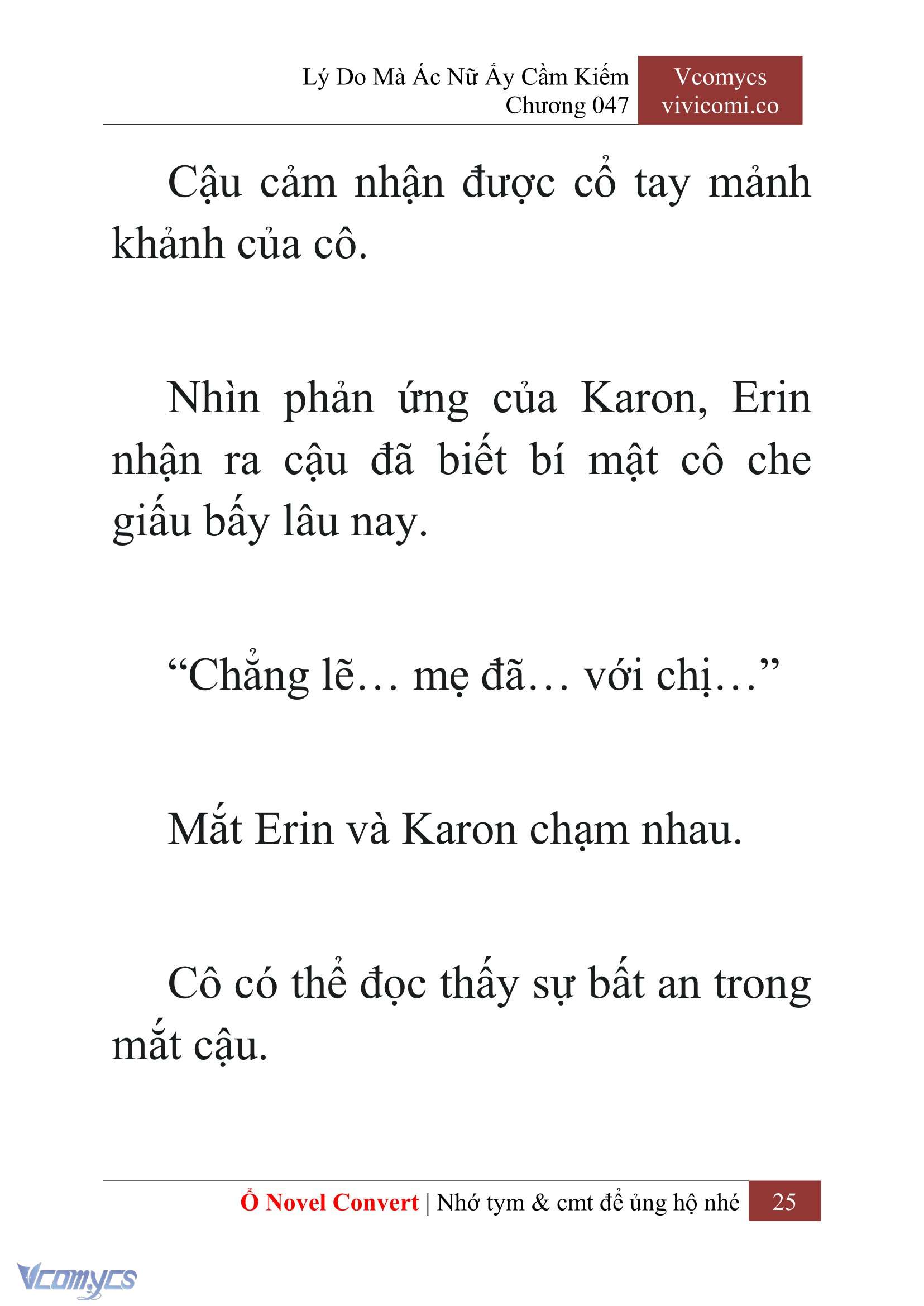 [Novel] Lý Do Mà Ác Nữ Ấy Cầm Kiếm Chap 47 - Next Chap 48