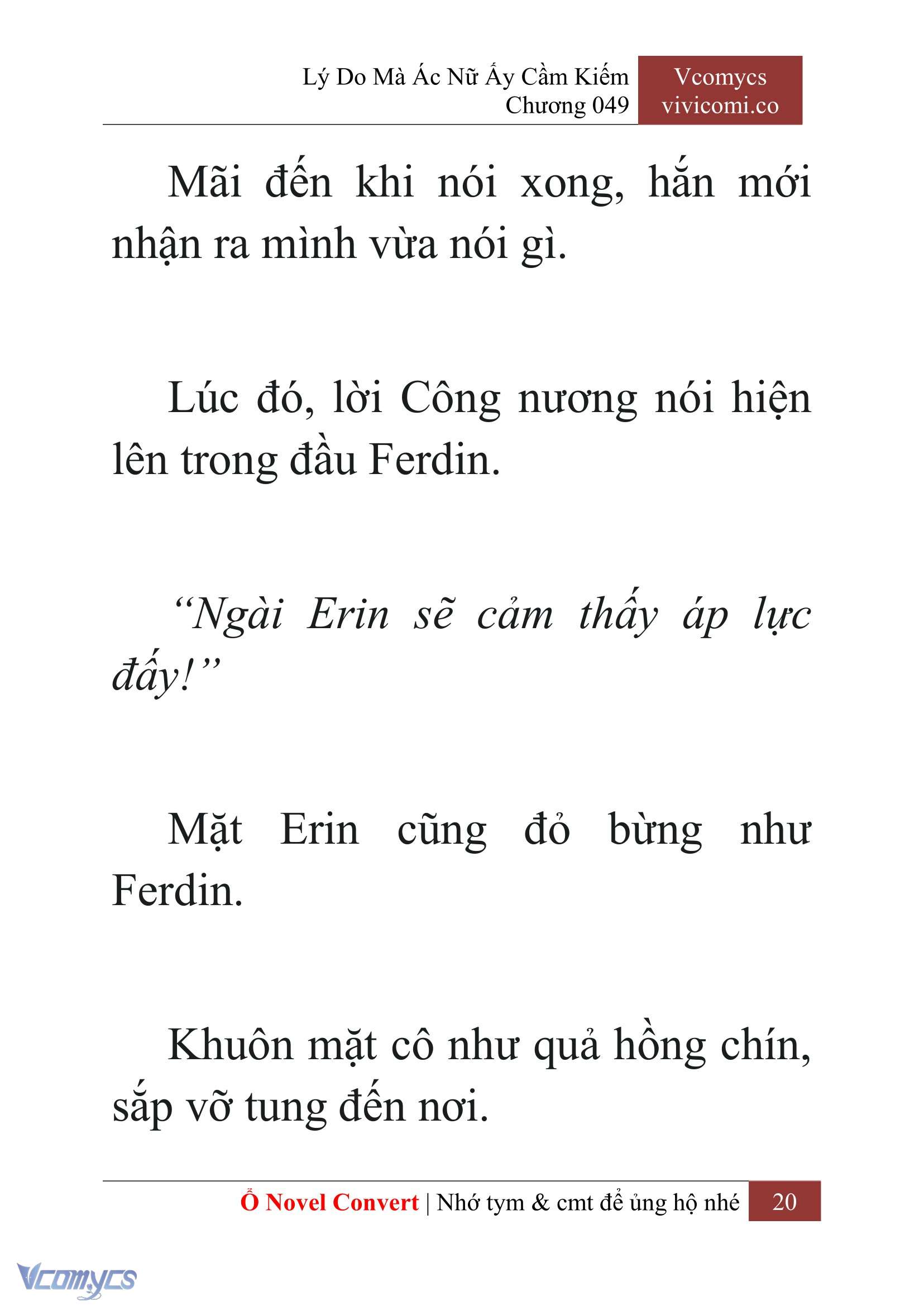 [Novel] Lý Do Mà Ác Nữ Ấy Cầm Kiếm Chap 49 - Next Chap 50