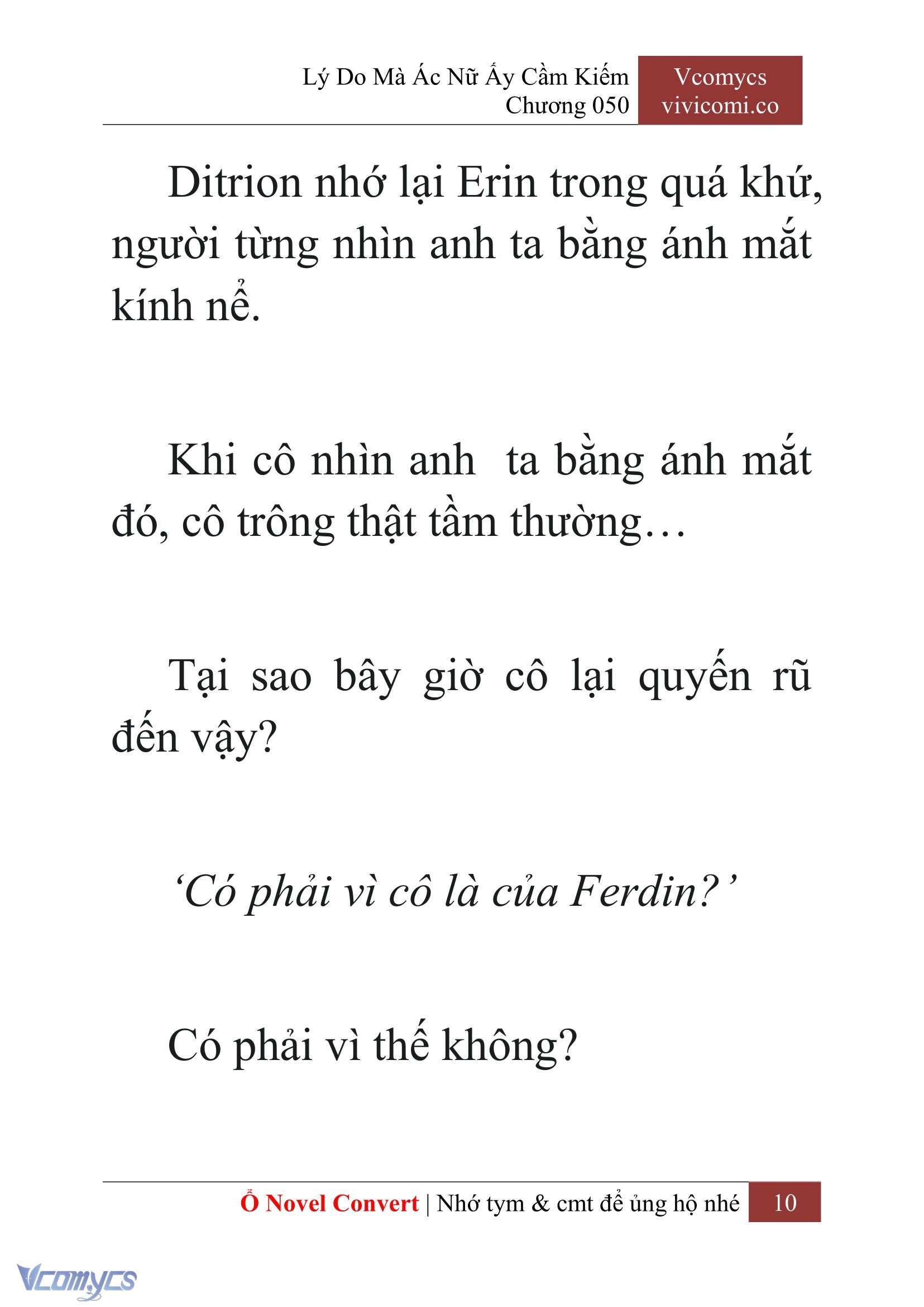 [Novel] Lý Do Mà Ác Nữ Ấy Cầm Kiếm Chap 50 - Next Chap 51