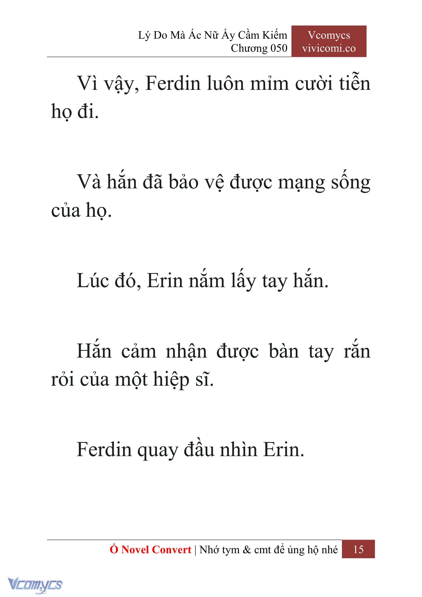 [Novel] Lý Do Mà Ác Nữ Ấy Cầm Kiếm Chap 50 - Next Chap 51