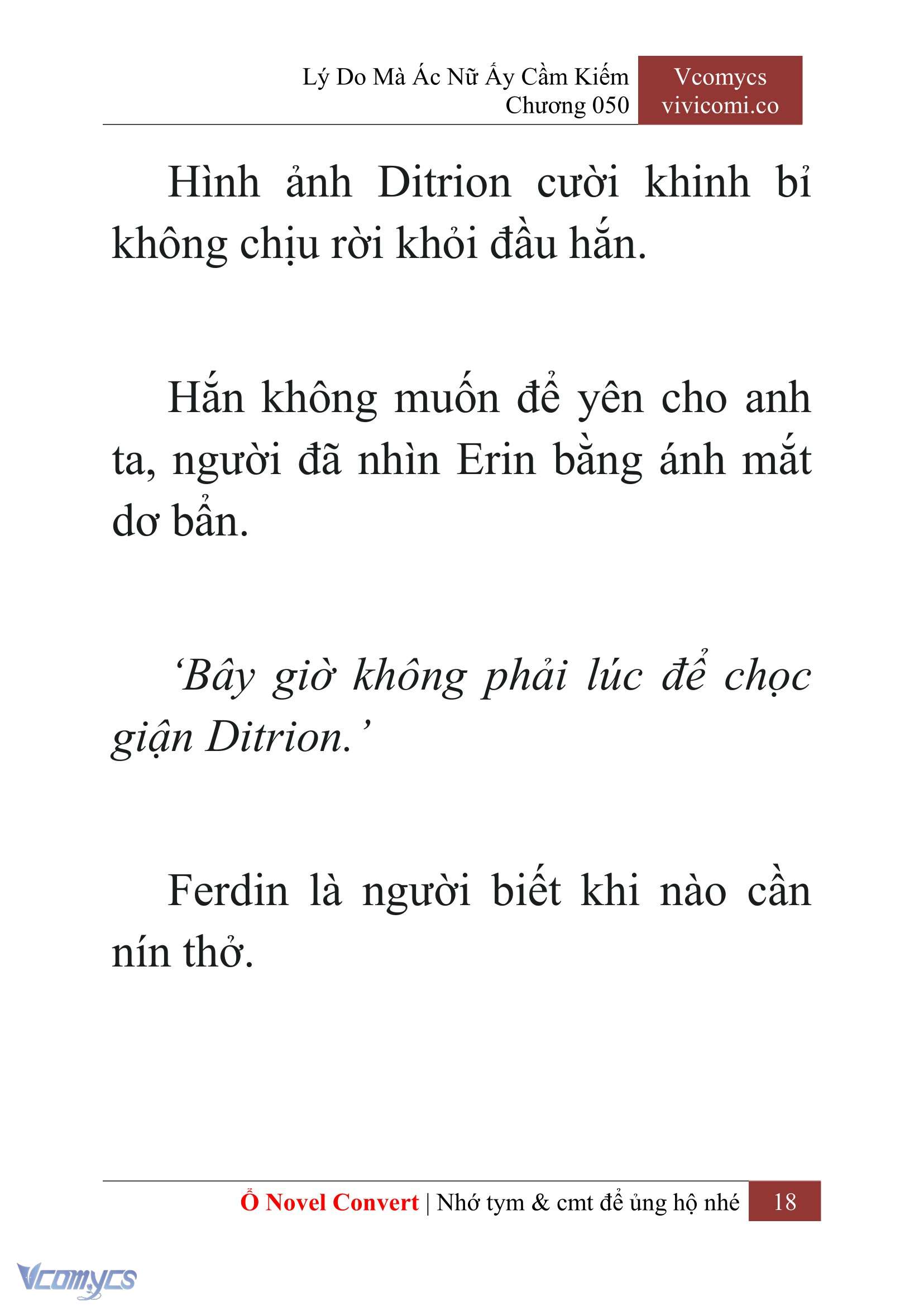 [Novel] Lý Do Mà Ác Nữ Ấy Cầm Kiếm Chap 50 - Next Chap 51