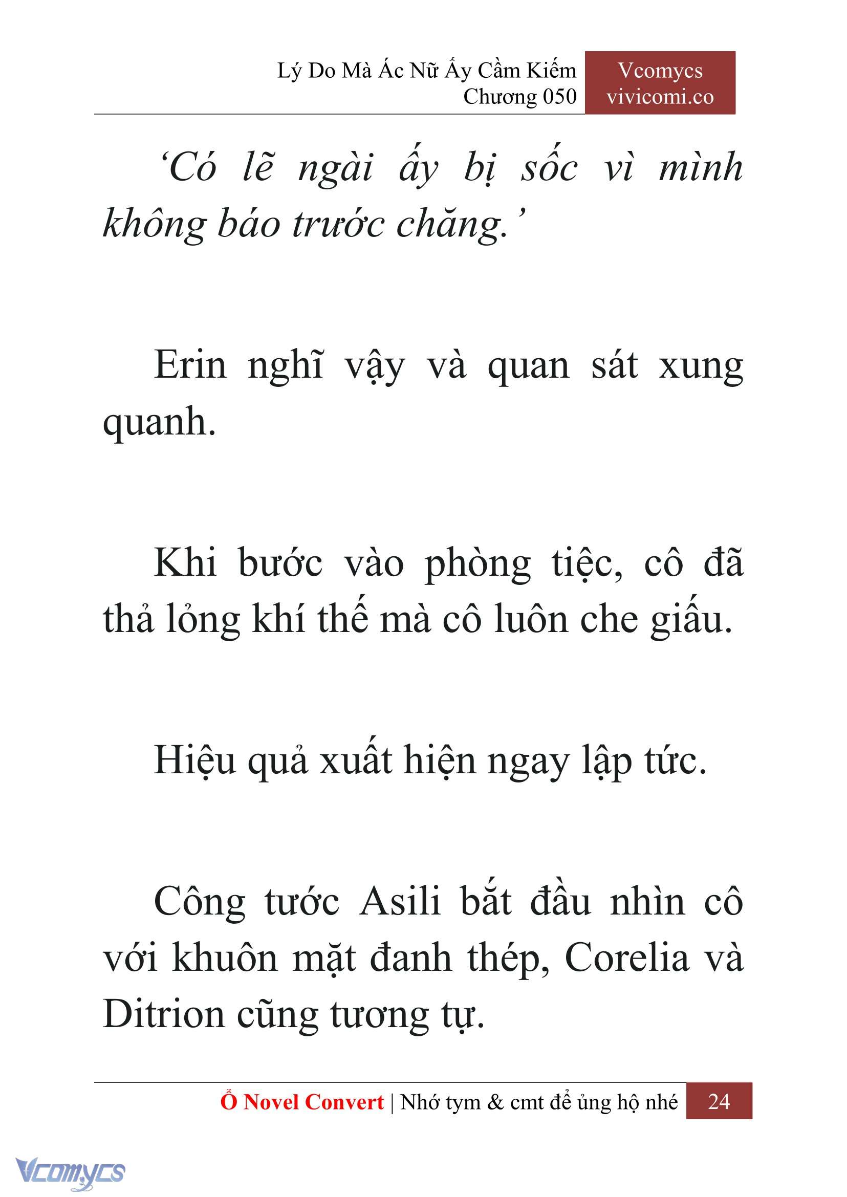 [Novel] Lý Do Mà Ác Nữ Ấy Cầm Kiếm Chap 50 - Next Chap 51