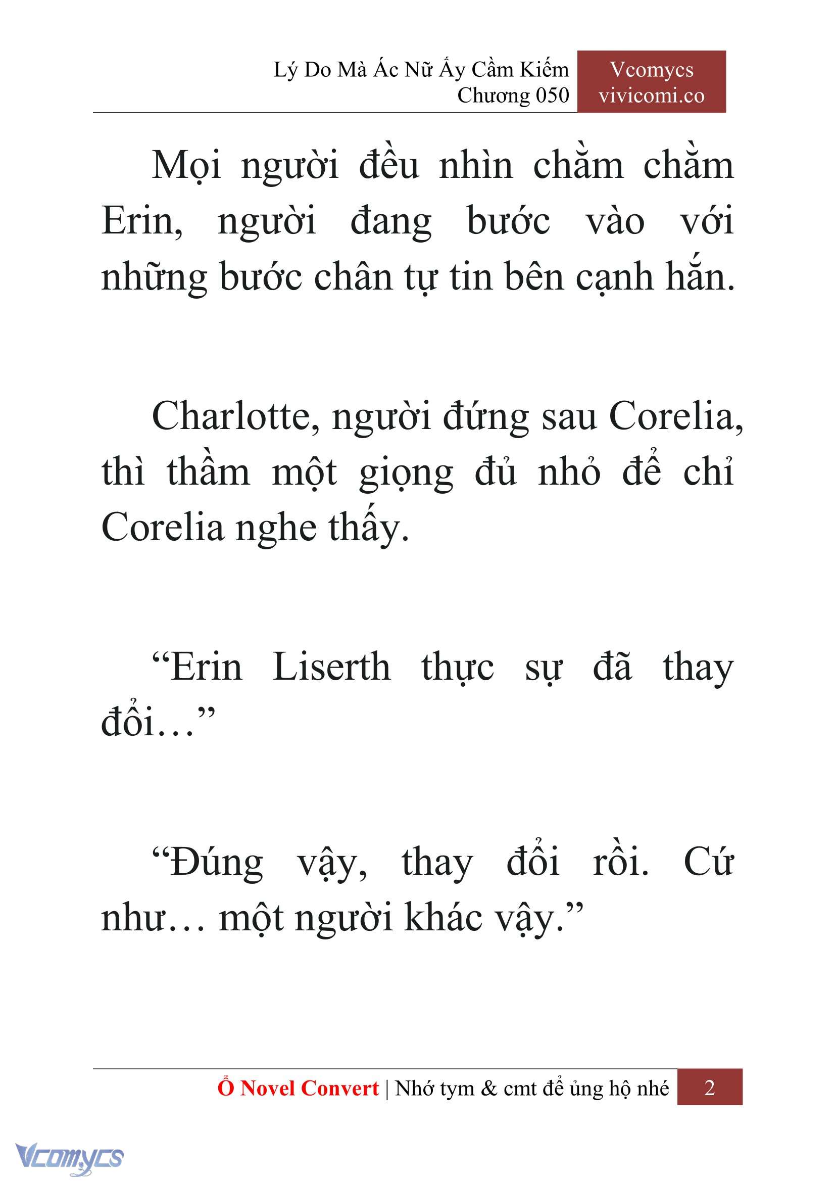 [Novel] Lý Do Mà Ác Nữ Ấy Cầm Kiếm Chap 50 - Next Chap 51