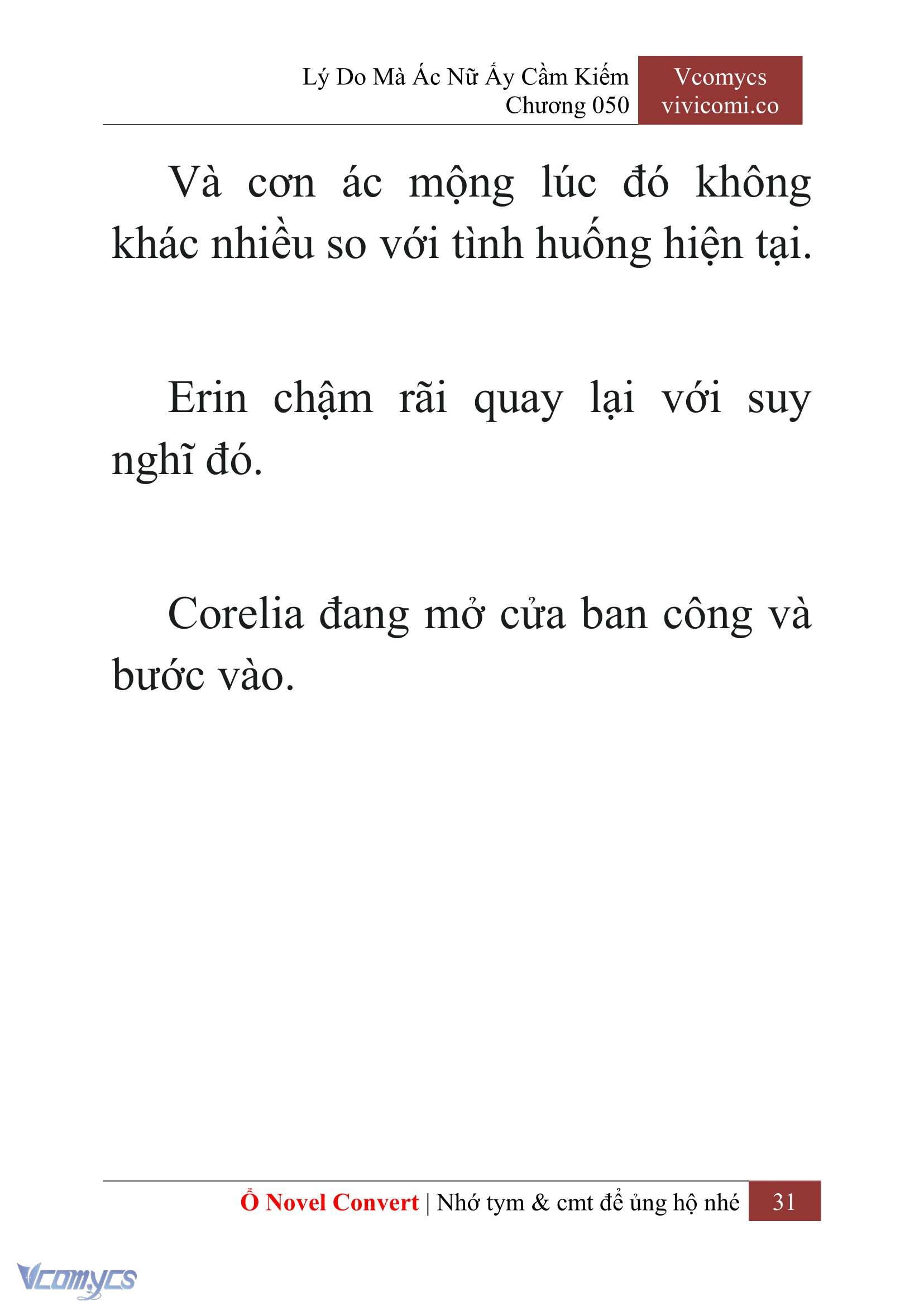 [Novel] Lý Do Mà Ác Nữ Ấy Cầm Kiếm Chap 50 - Next Chap 51