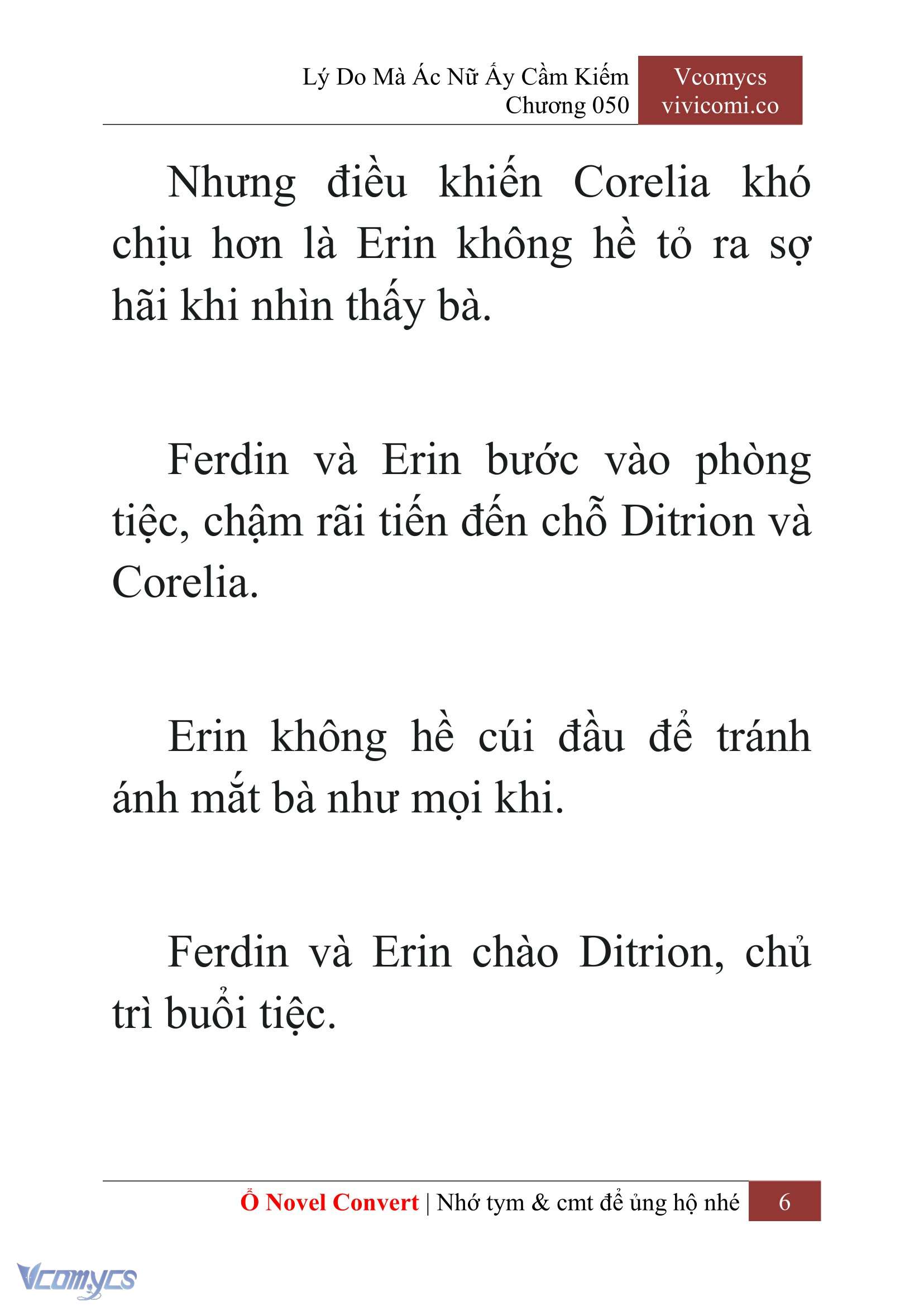 [Novel] Lý Do Mà Ác Nữ Ấy Cầm Kiếm Chap 50 - Next Chap 51