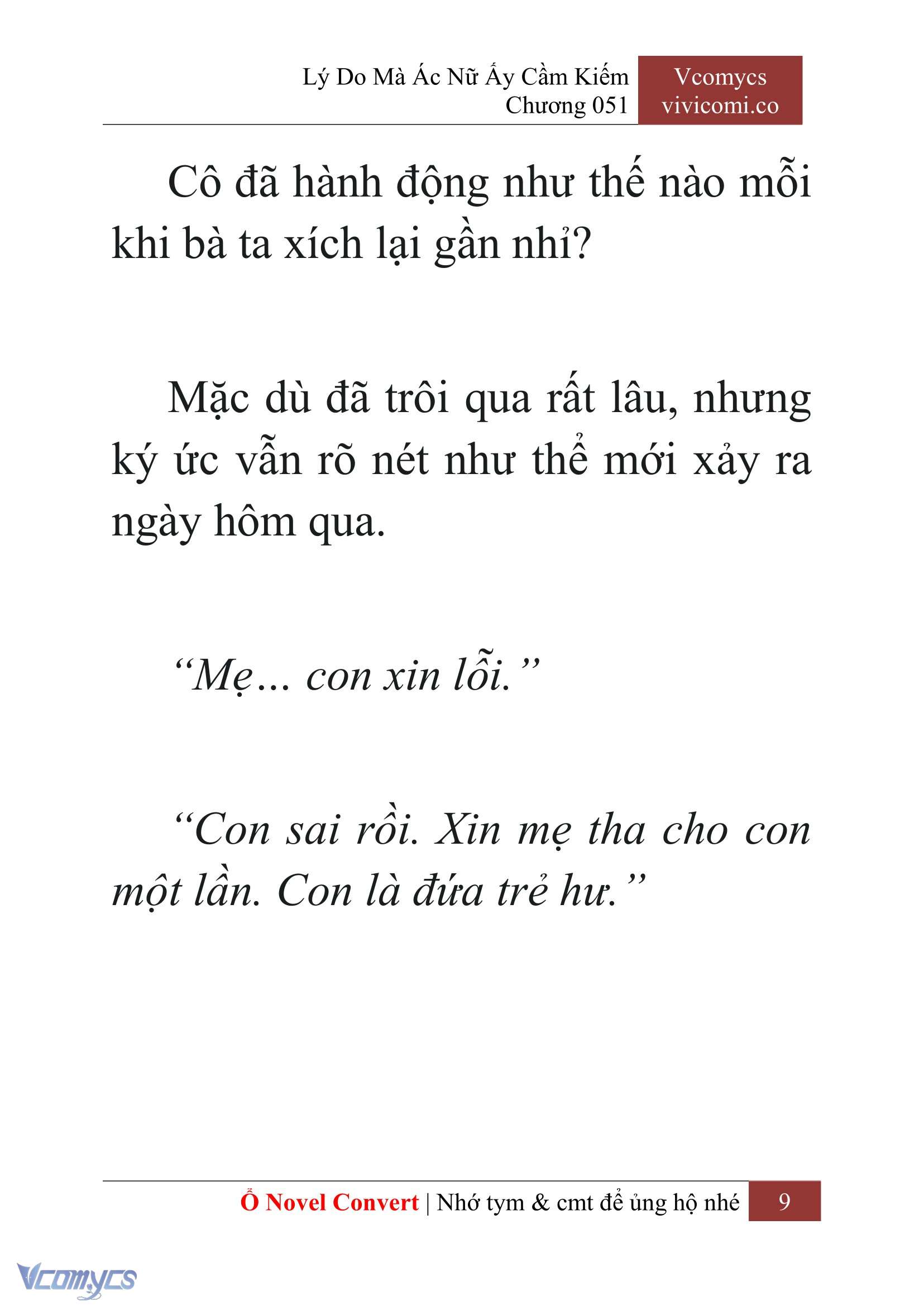 [Novel] Lý Do Mà Ác Nữ Ấy Cầm Kiếm Chap 51 - Next Chap 52
