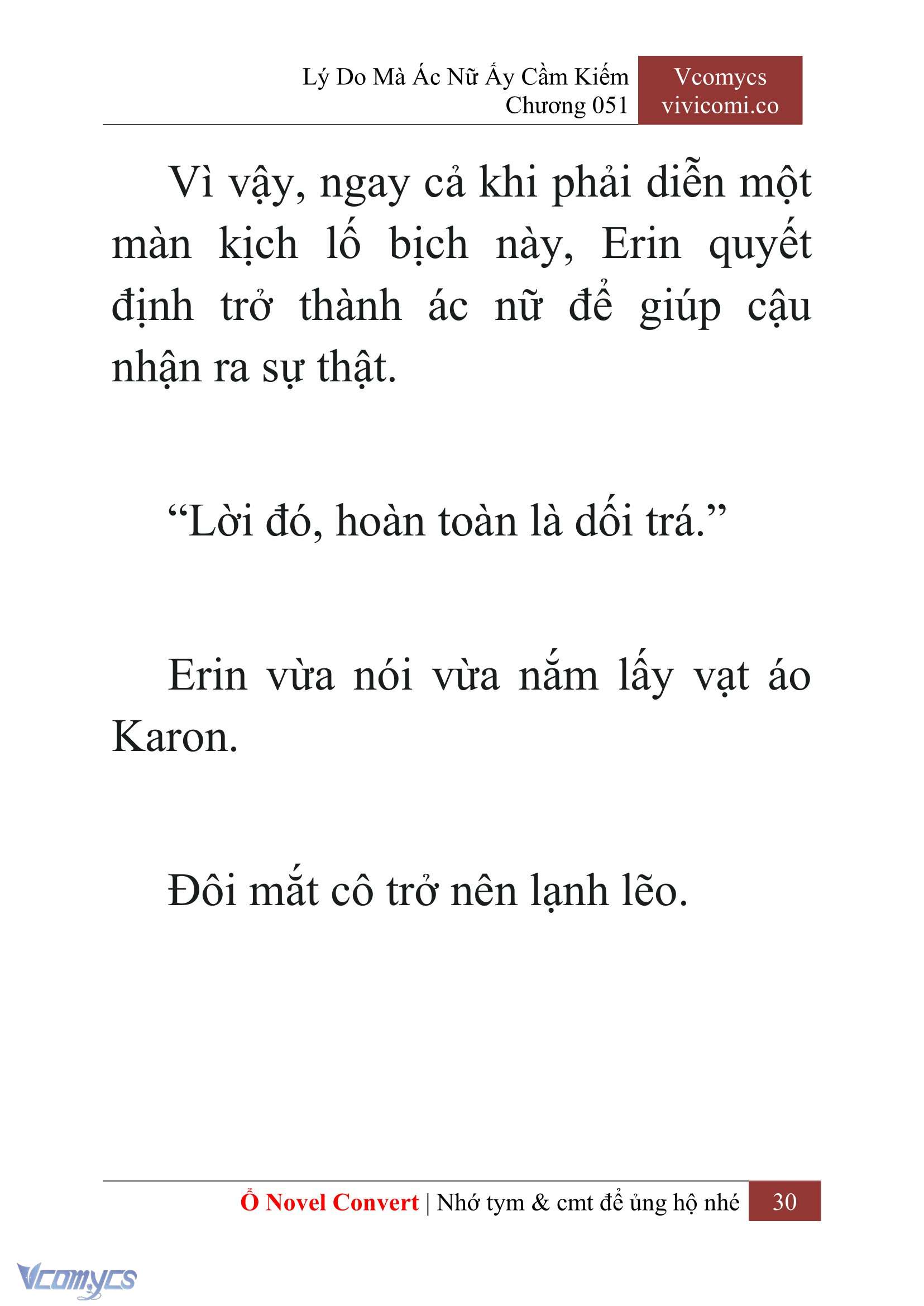 [Novel] Lý Do Mà Ác Nữ Ấy Cầm Kiếm Chap 51 - Next Chap 52