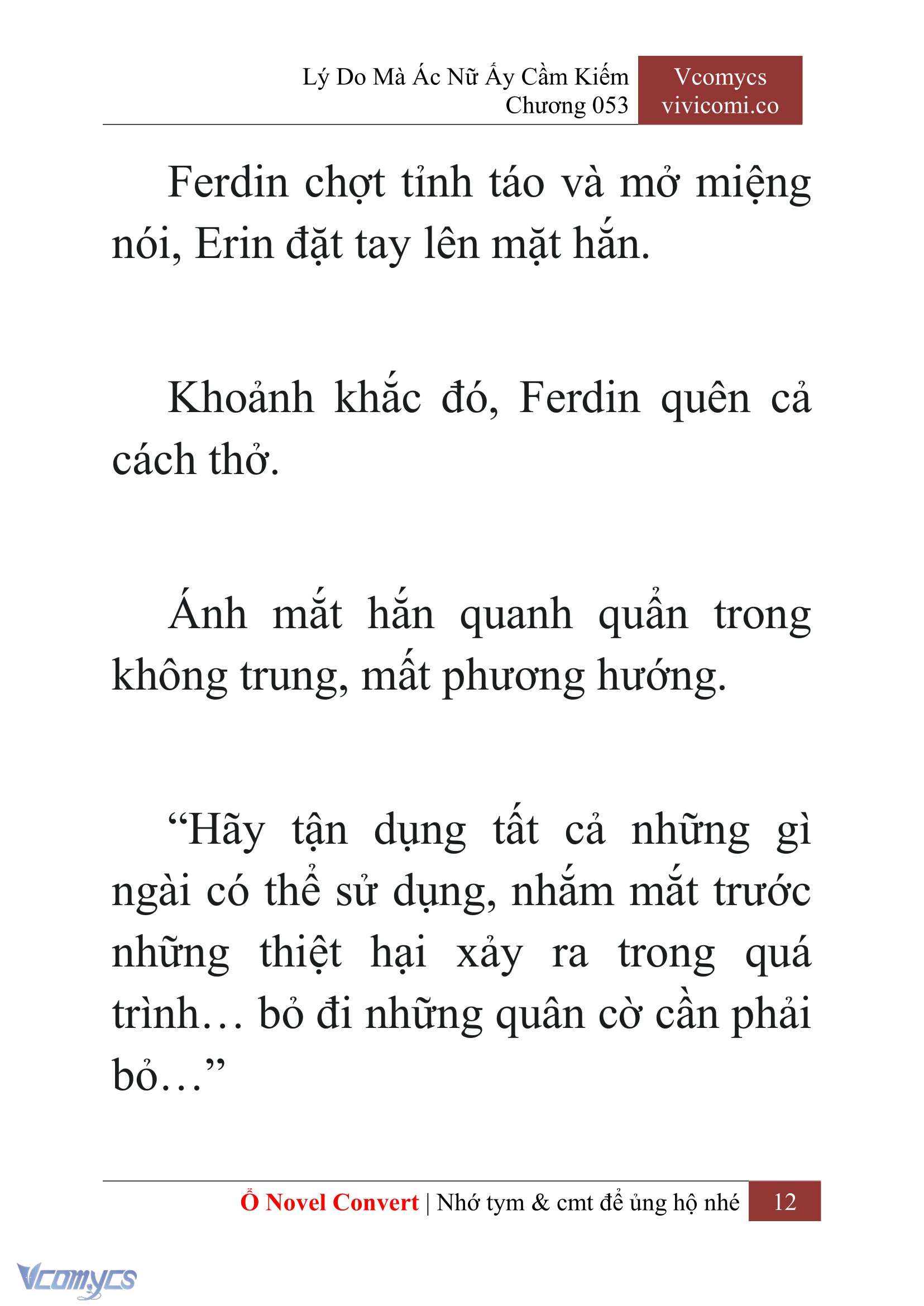 [Novel] Lý Do Mà Ác Nữ Ấy Cầm Kiếm Chap 53 - Next Chap 54