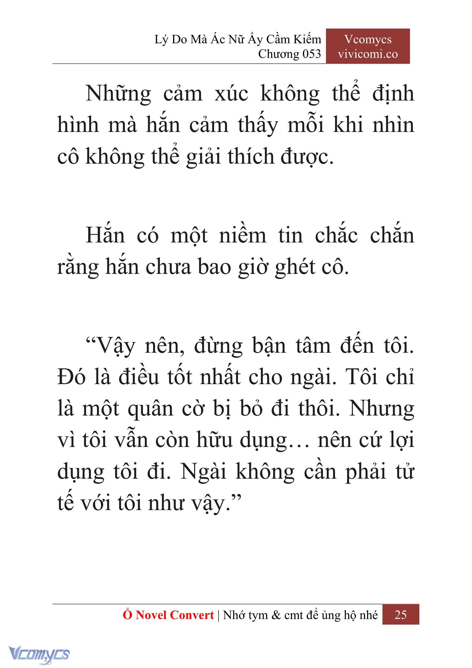 [Novel] Lý Do Mà Ác Nữ Ấy Cầm Kiếm Chap 53 - Next Chap 54