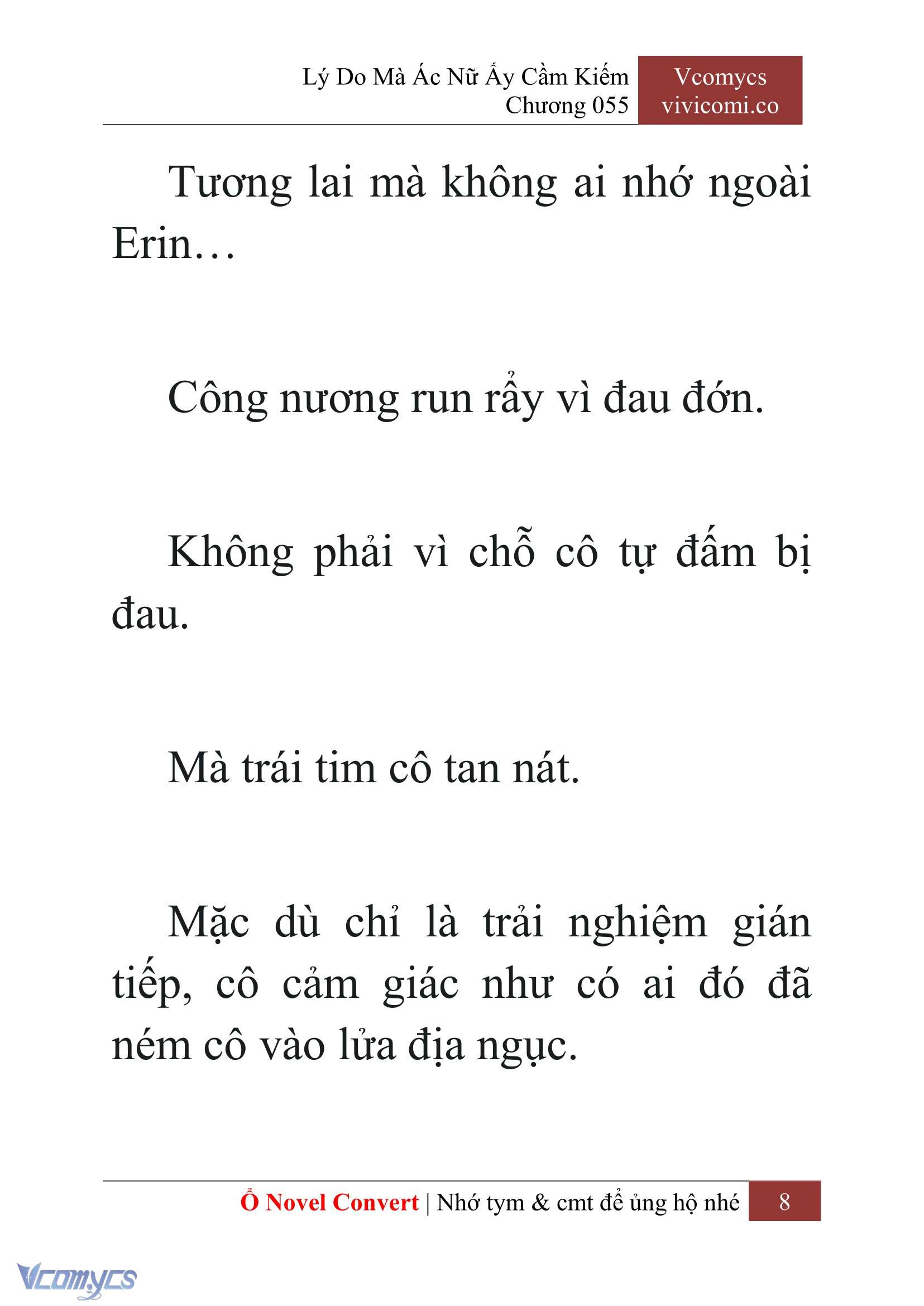 [Novel] Lý Do Mà Ác Nữ Ấy Cầm Kiếm Chap 55 - Next Chap 56