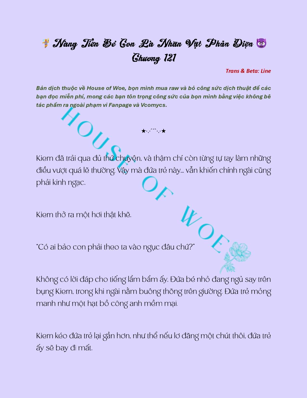 [NOVEL] NÀNG TIÊN BÉ CON LÀ NHÂN VẬT PHẢN DIỆN Chap 121 - Next Chap 122