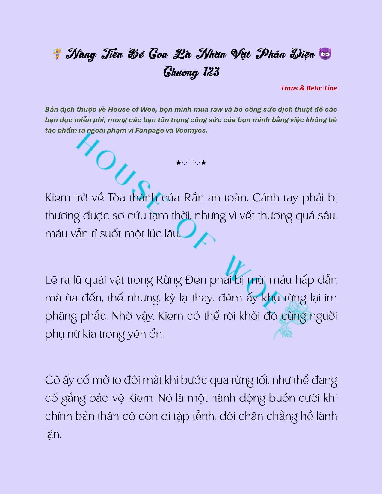 [NOVEL] NÀNG TIÊN BÉ CON LÀ NHÂN VẬT PHẢN DIỆN Chap 123 - Next Chap 124