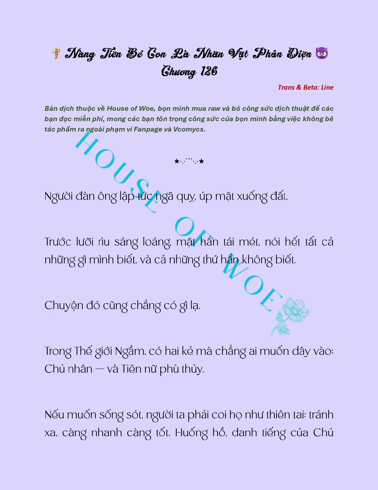 [NOVEL] NÀNG TIÊN BÉ CON LÀ NHÂN VẬT PHẢN DIỆN Chap 126 - Next Chap 127