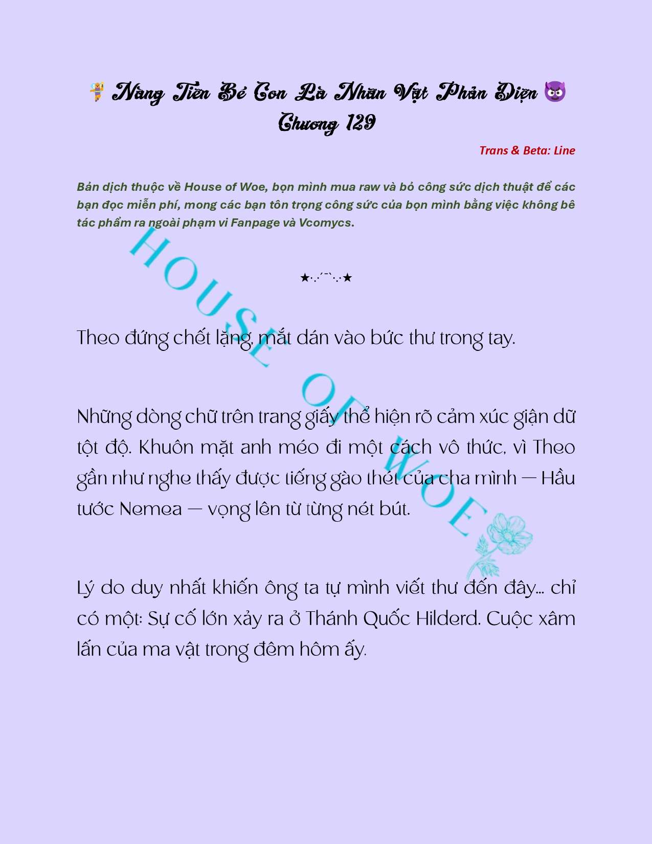 [NOVEL] NÀNG TIÊN BÉ CON LÀ NHÂN VẬT PHẢN DIỆN Chap 129 - Next Chap 130