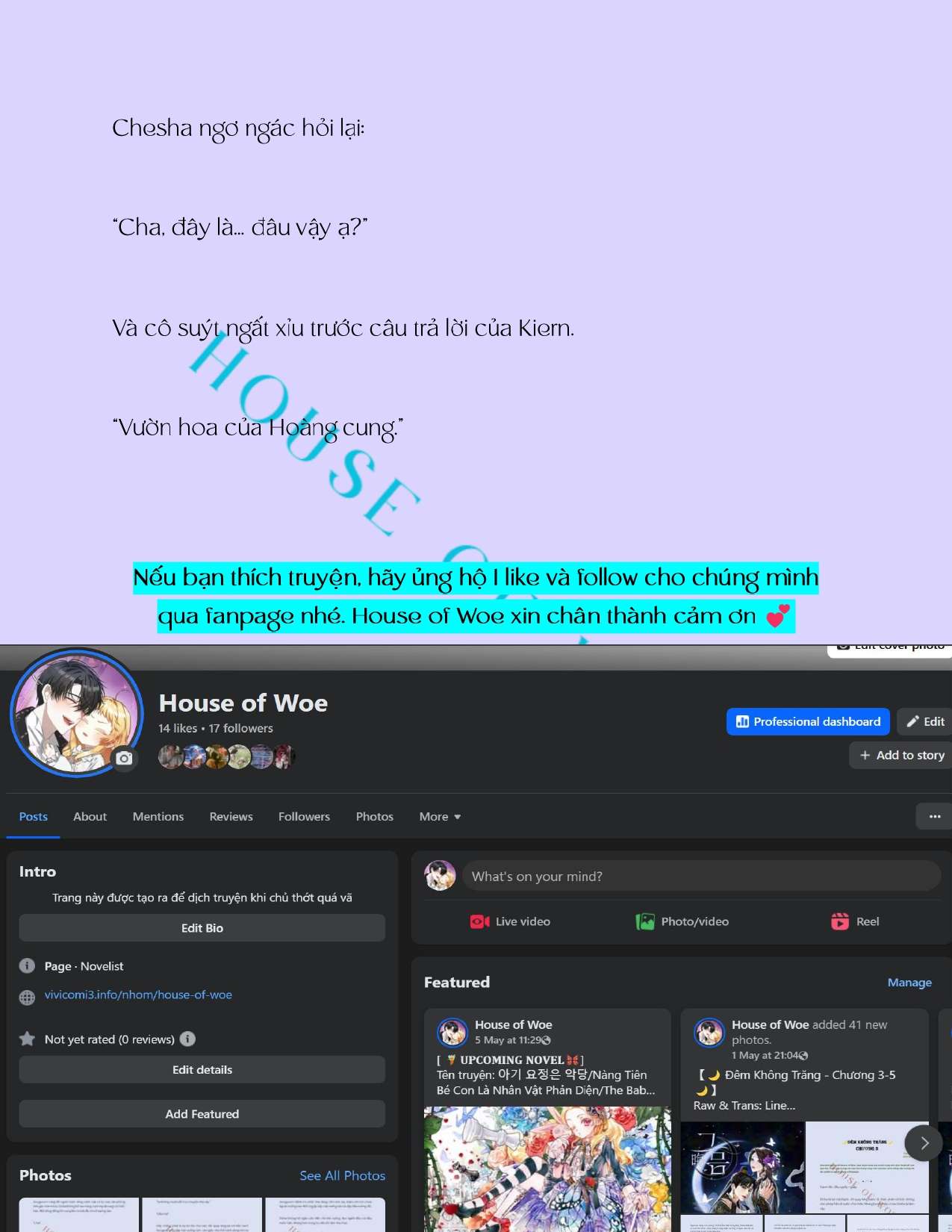 [NOVEL] NÀNG TIÊN BÉ CON LÀ NHÂN VẬT PHẢN DIỆN Chap 40 - Next Chap 41