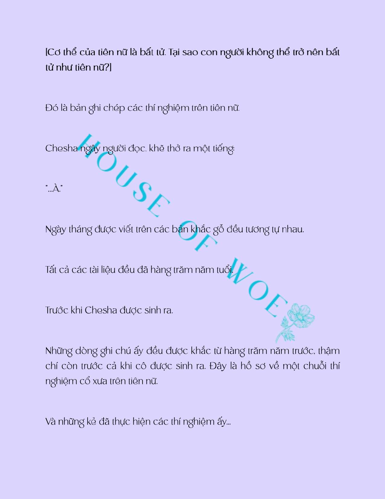 [NOVEL] NÀNG TIÊN BÉ CON LÀ NHÂN VẬT PHẢN DIỆN Chap 43 - Next Chap 44