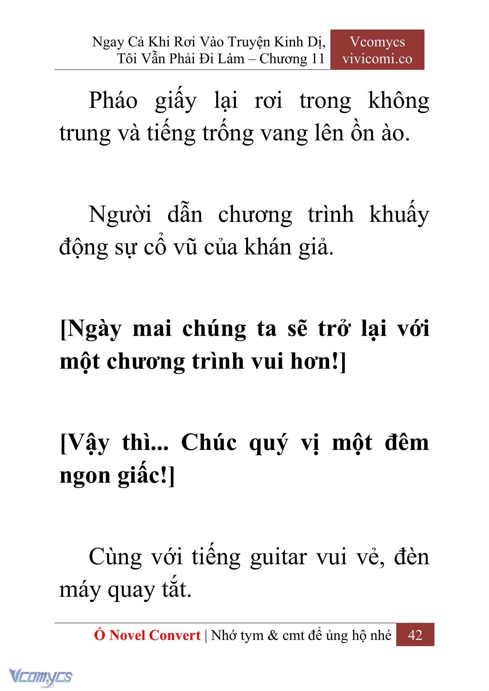 [Novel] Ngay Cả Khi Rơi Vào Truyện Kinh Dị, Tôi Vẫn Phải Đi Làm Chap 11 - Next Chap 12