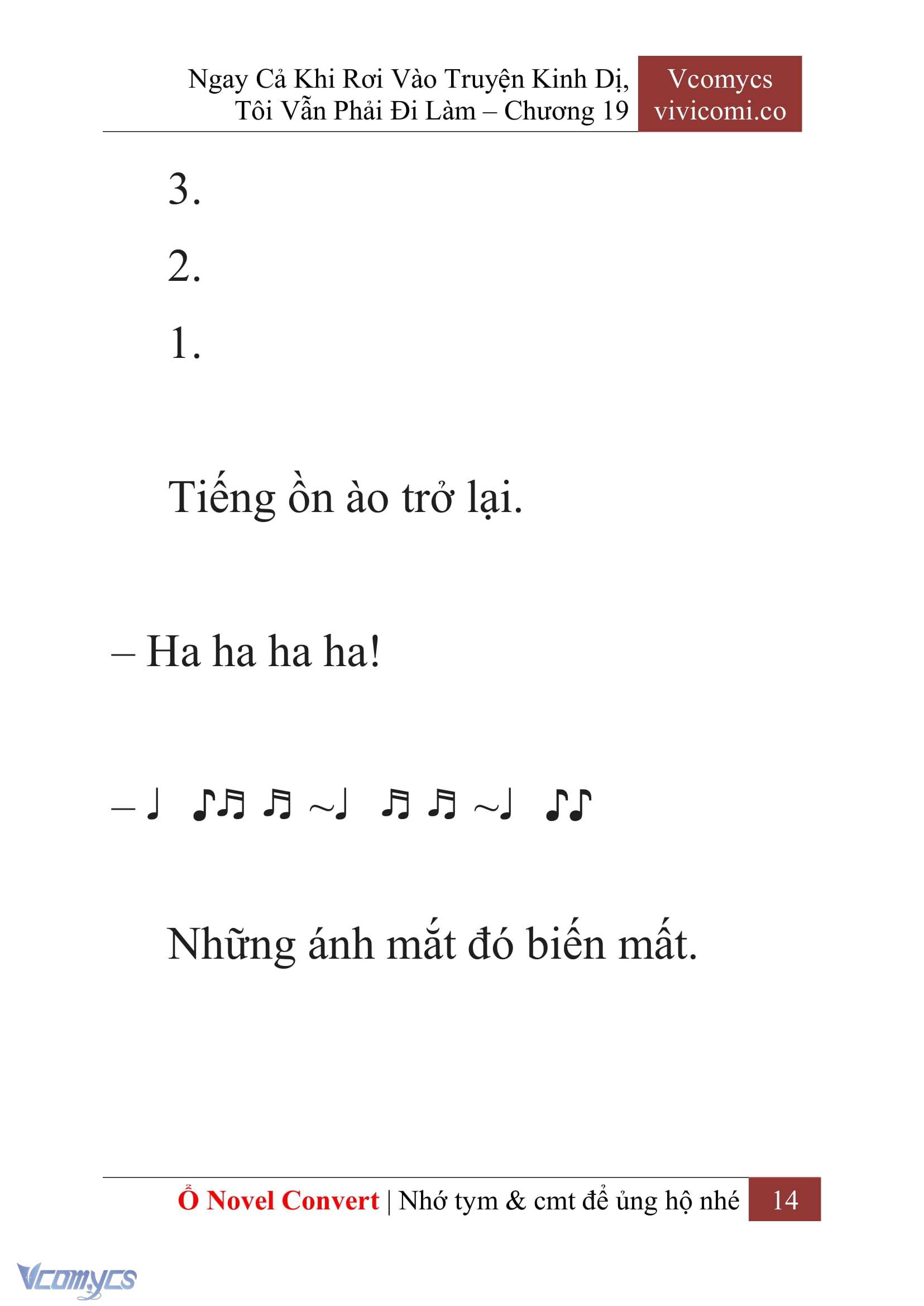 [Novel] Ngay Cả Khi Rơi Vào Truyện Kinh Dị, Tôi Vẫn Phải Đi Làm Chap 19 - Next Chap 20