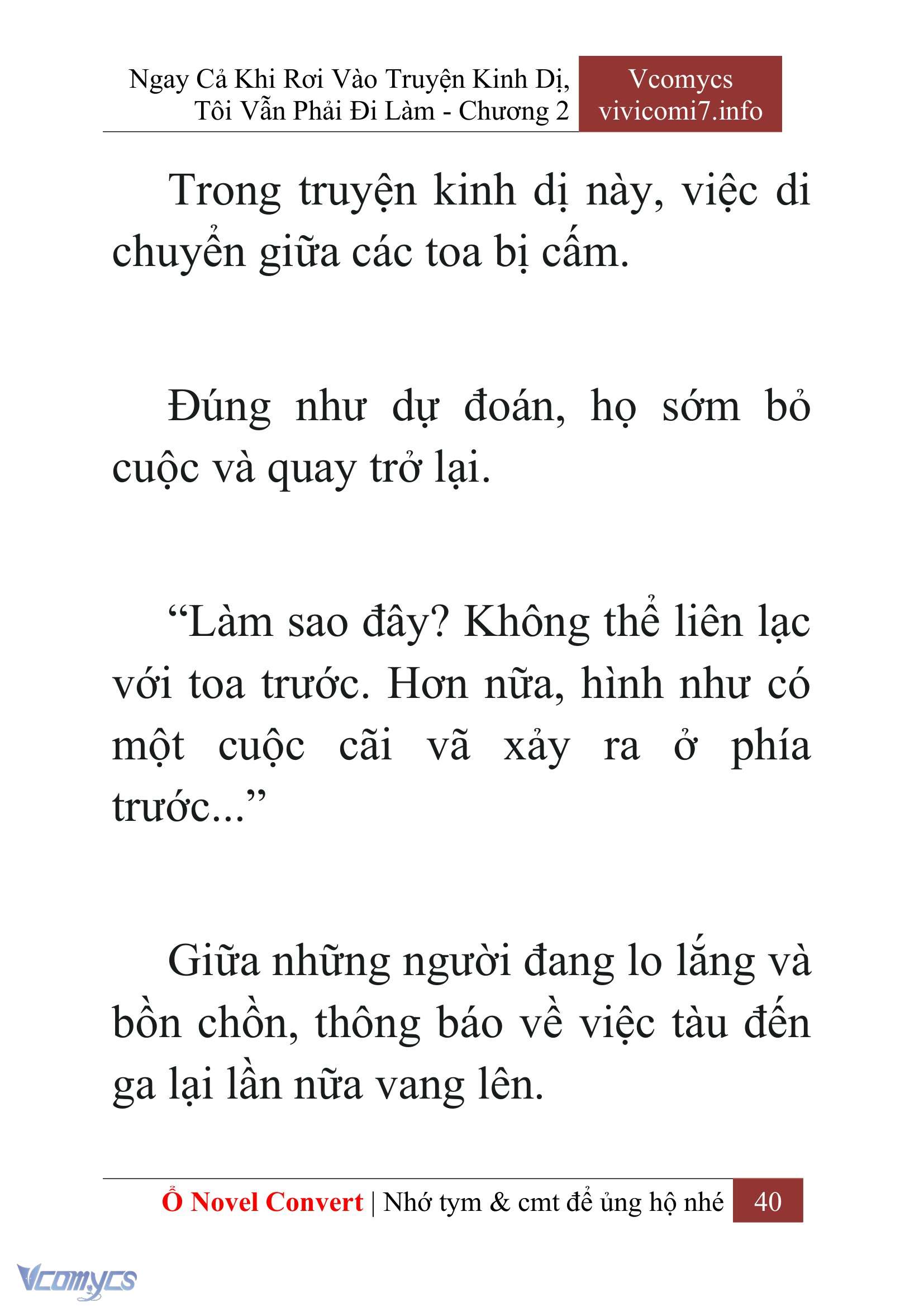 [Novel] Ngay Cả Khi Rơi Vào Truyện Kinh Dị, Tôi Vẫn Phải Đi Làm Chap 2 - Next Chap 3