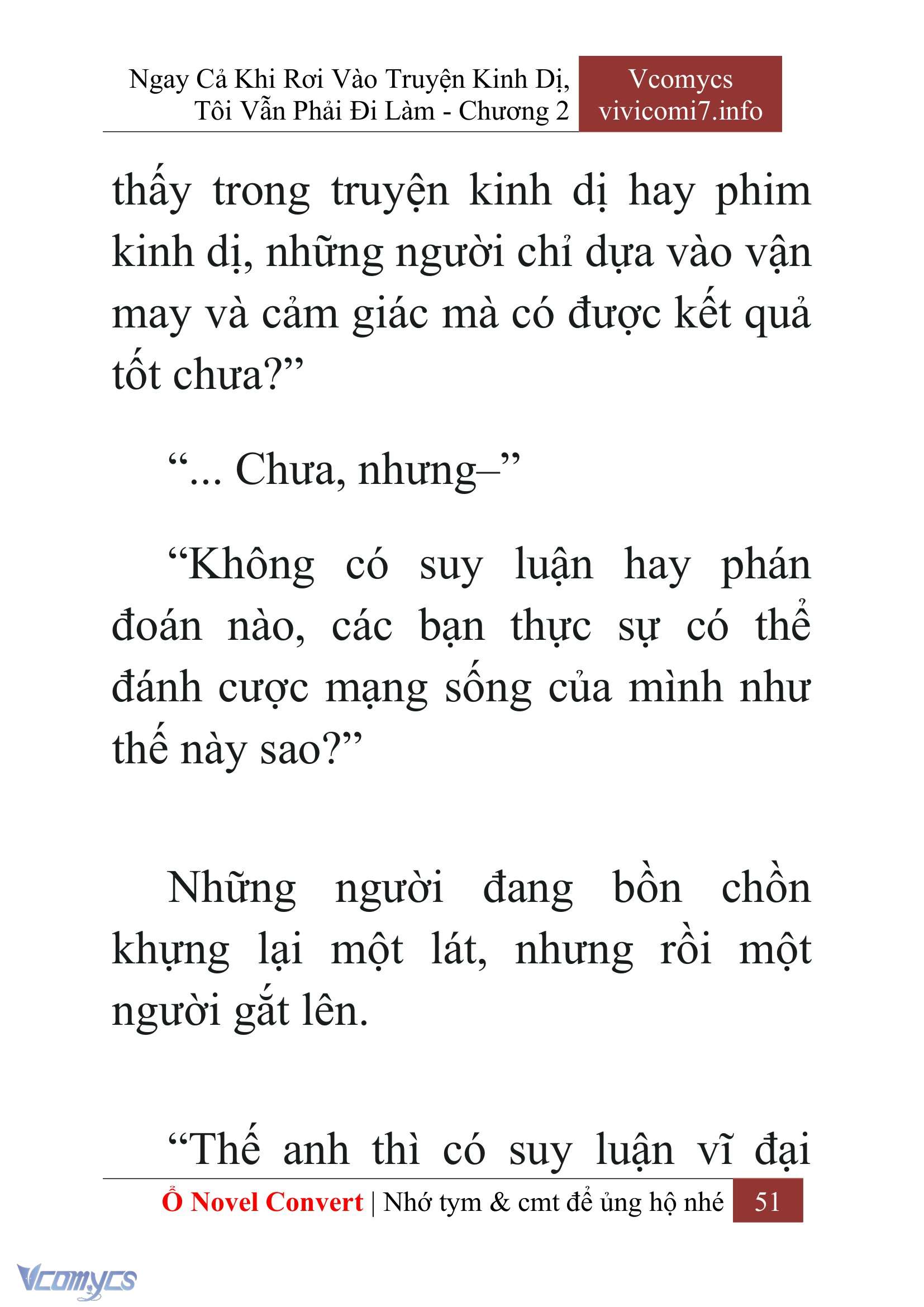 [Novel] Ngay Cả Khi Rơi Vào Truyện Kinh Dị, Tôi Vẫn Phải Đi Làm Chap 2 - Next Chap 3