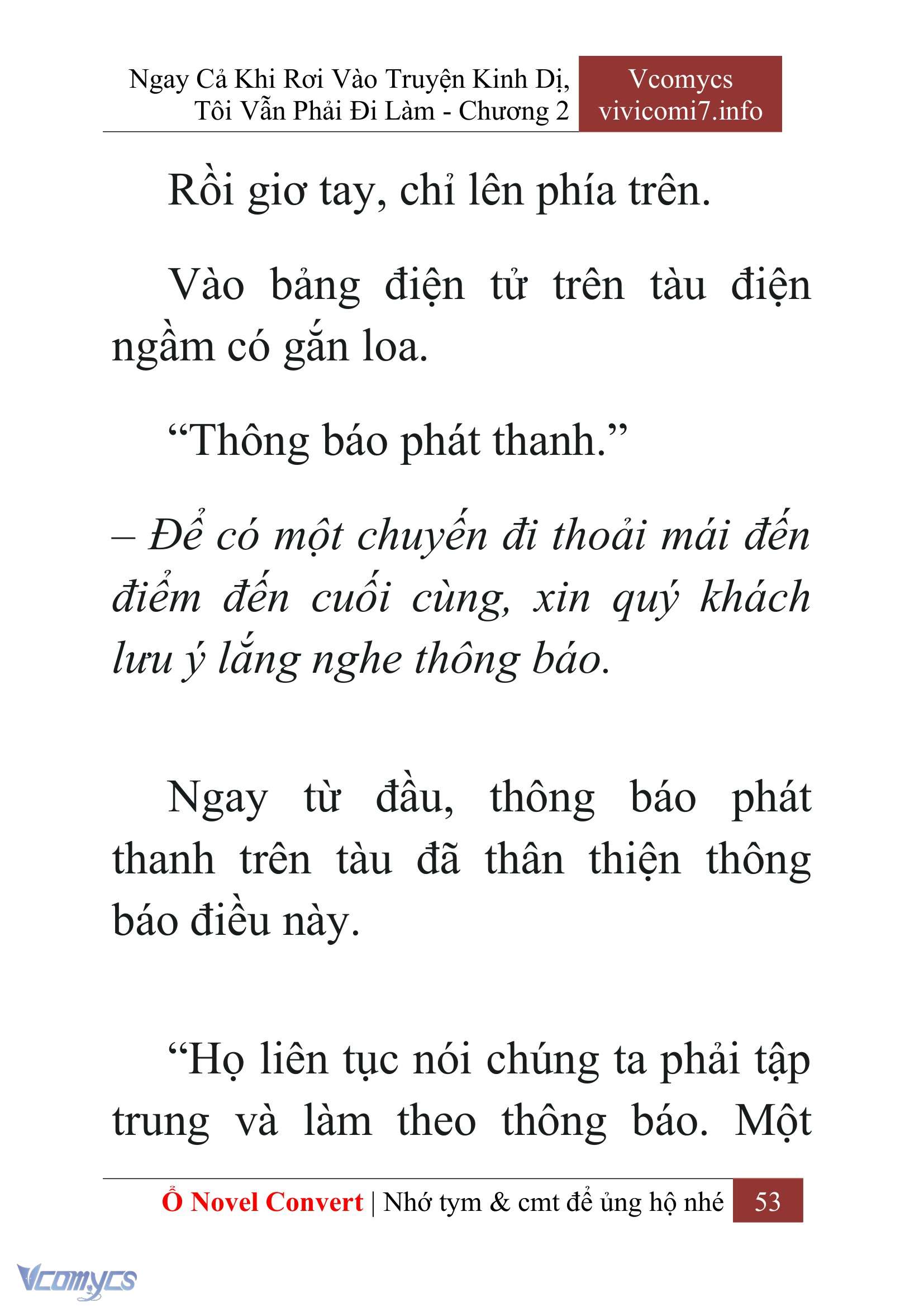 [Novel] Ngay Cả Khi Rơi Vào Truyện Kinh Dị, Tôi Vẫn Phải Đi Làm Chap 2 - Next Chap 3
