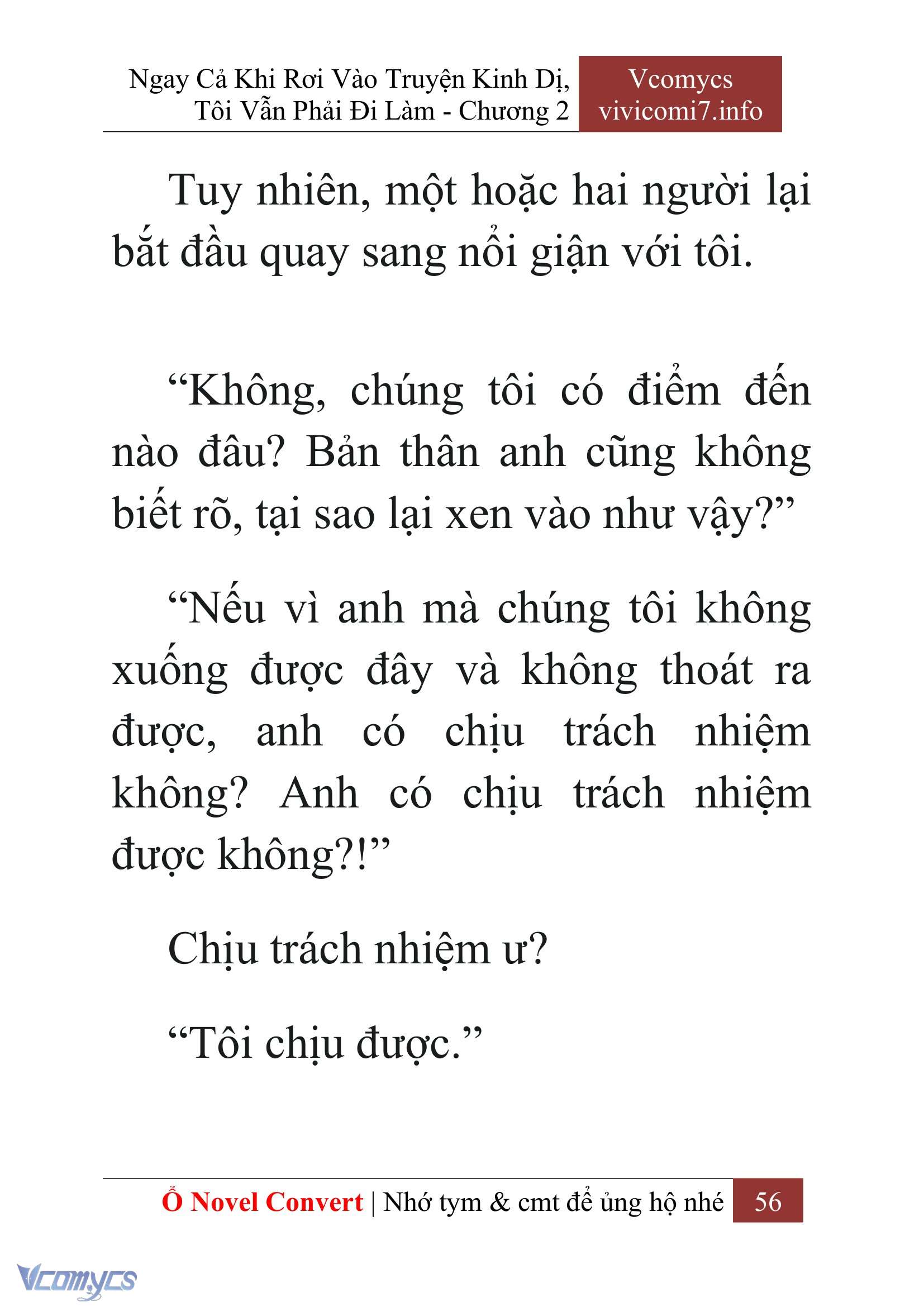 [Novel] Ngay Cả Khi Rơi Vào Truyện Kinh Dị, Tôi Vẫn Phải Đi Làm Chap 2 - Next Chap 3