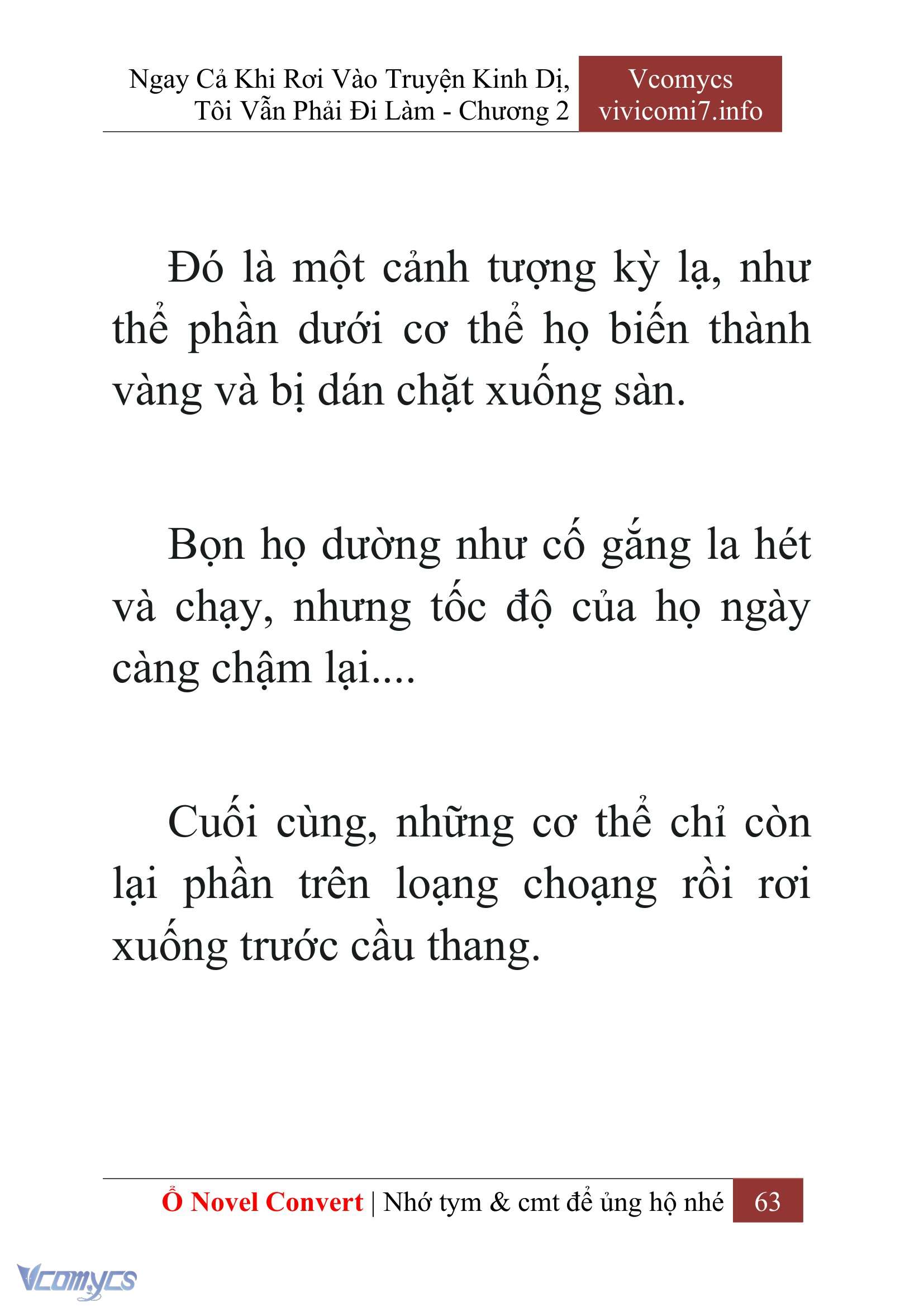 [Novel] Ngay Cả Khi Rơi Vào Truyện Kinh Dị, Tôi Vẫn Phải Đi Làm Chap 2 - Next Chap 3