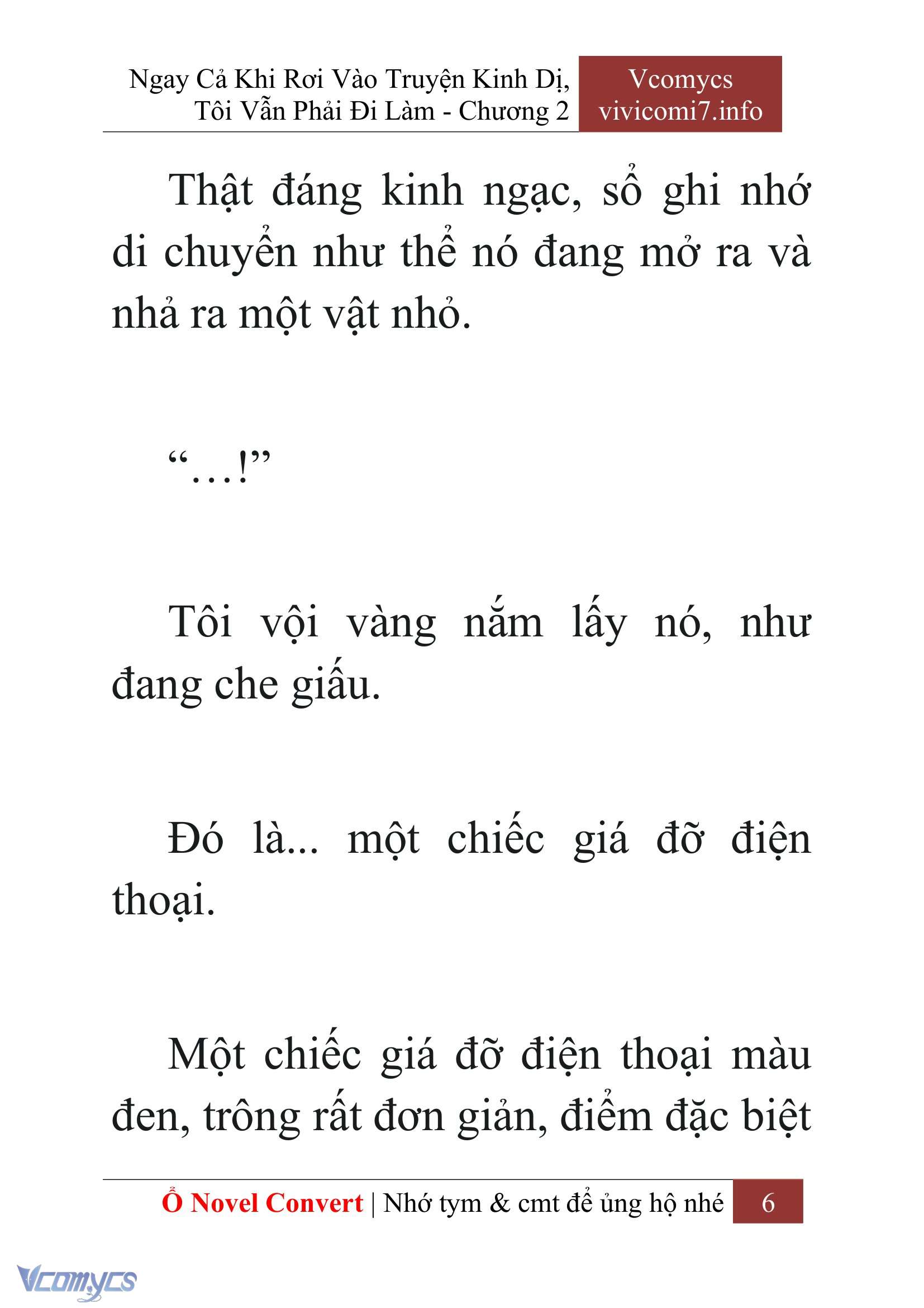 [Novel] Ngay Cả Khi Rơi Vào Truyện Kinh Dị, Tôi Vẫn Phải Đi Làm Chap 2 - Next Chap 3