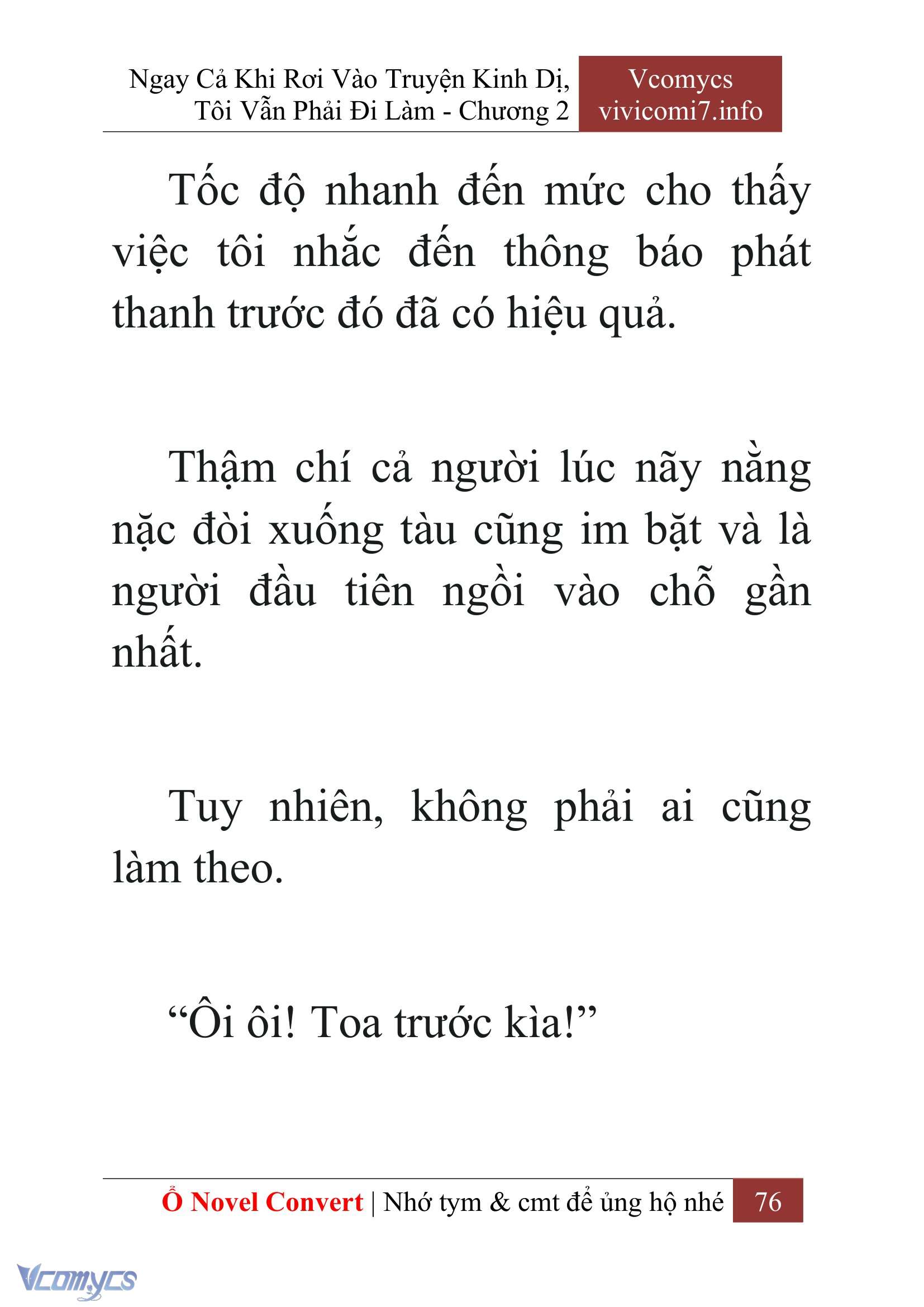 [Novel] Ngay Cả Khi Rơi Vào Truyện Kinh Dị, Tôi Vẫn Phải Đi Làm Chap 2 - Next Chap 3