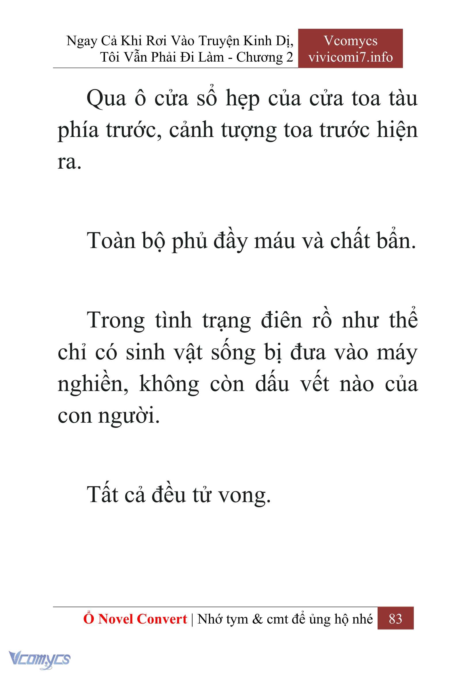 [Novel] Ngay Cả Khi Rơi Vào Truyện Kinh Dị, Tôi Vẫn Phải Đi Làm Chap 2 - Next Chap 3